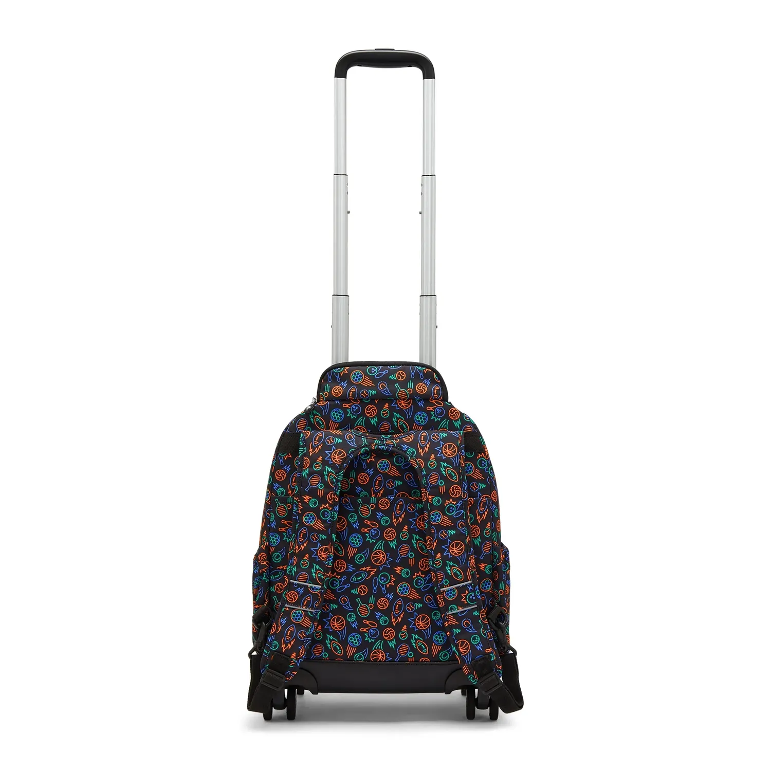 Kipling New Zea rugzak met wielen Sport Doodle groot