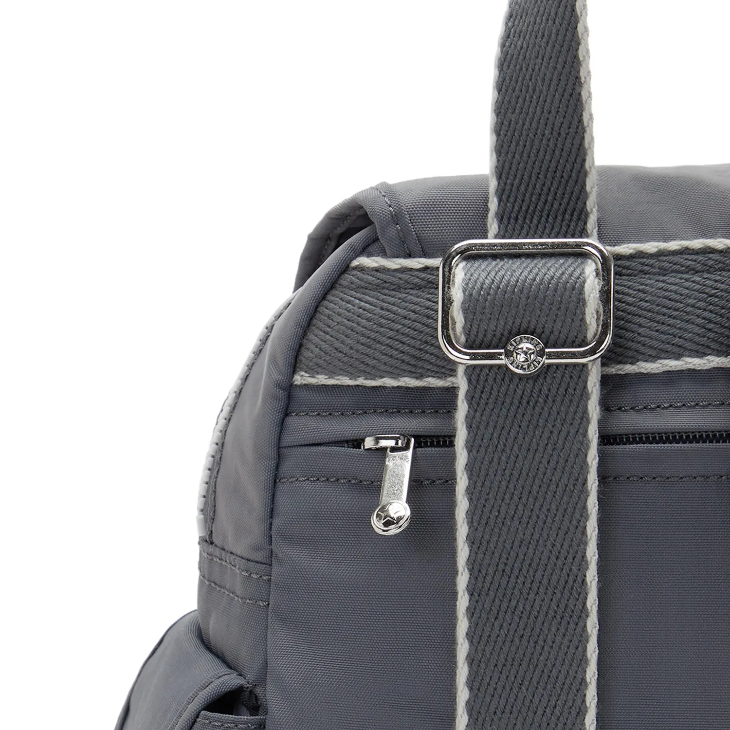 Kipling City Pack Mini rugzak Moonlit Grey extra klein ruim