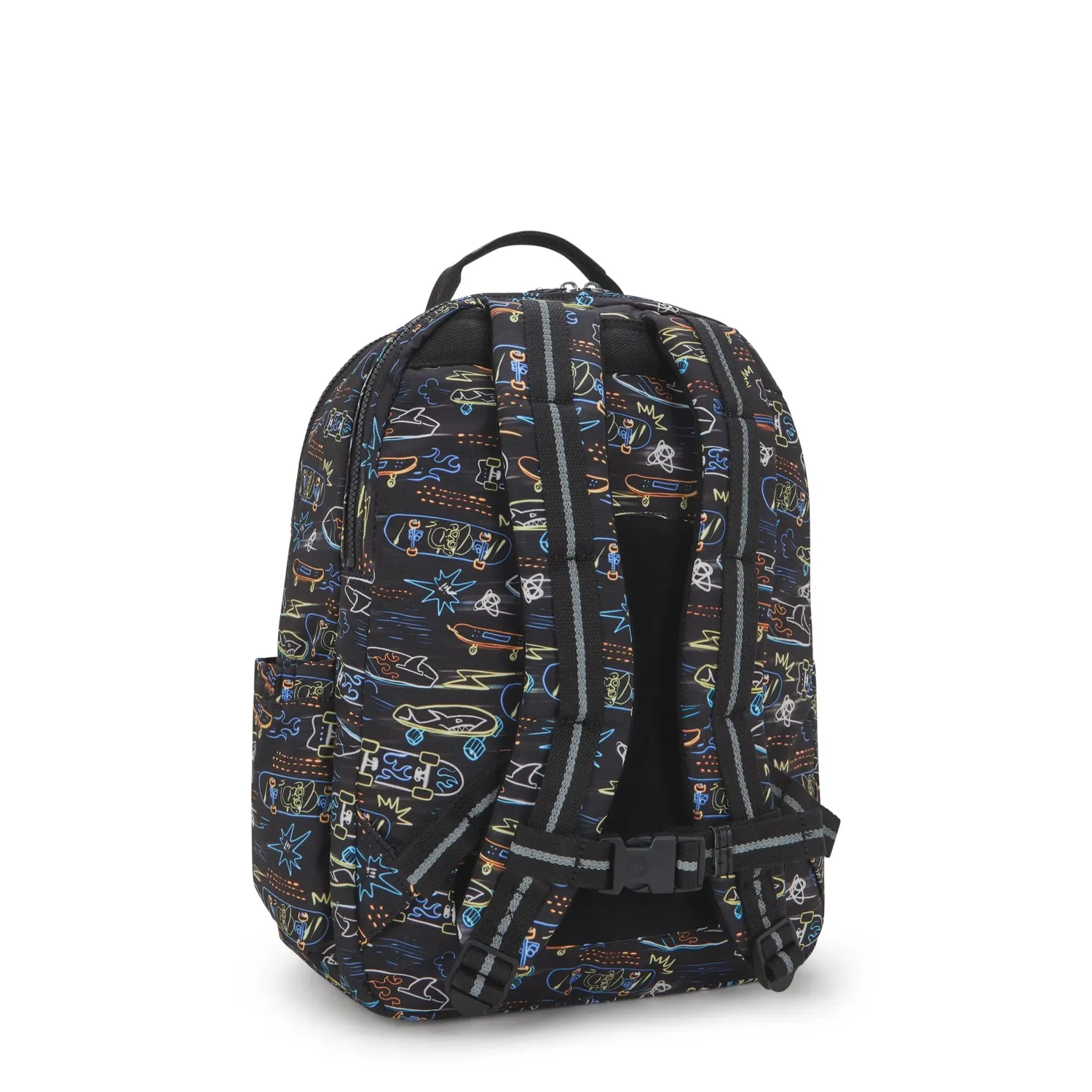 Kipling Seoul College Extra rugzak Neon Skate groot 15 inch