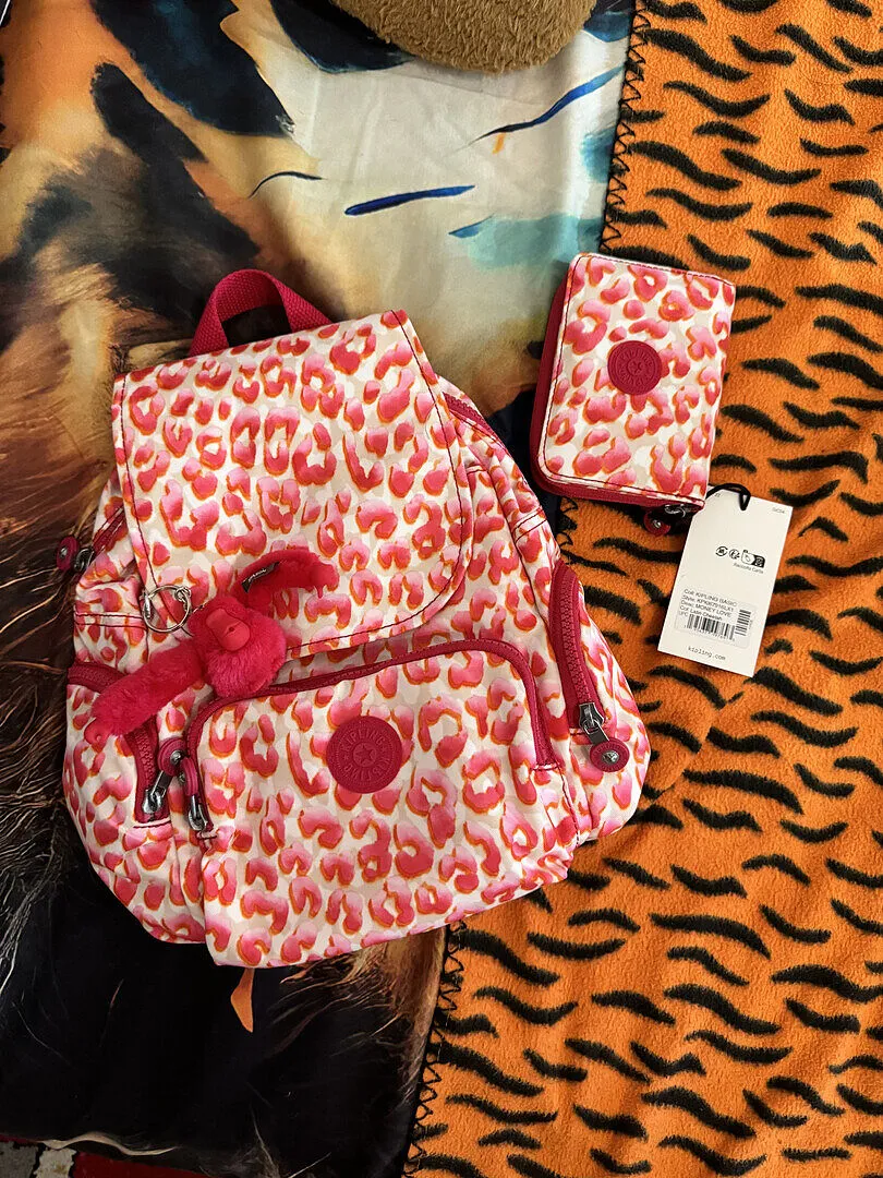Kipling City Zip Mini rugzak Blue Bleu 2 compact