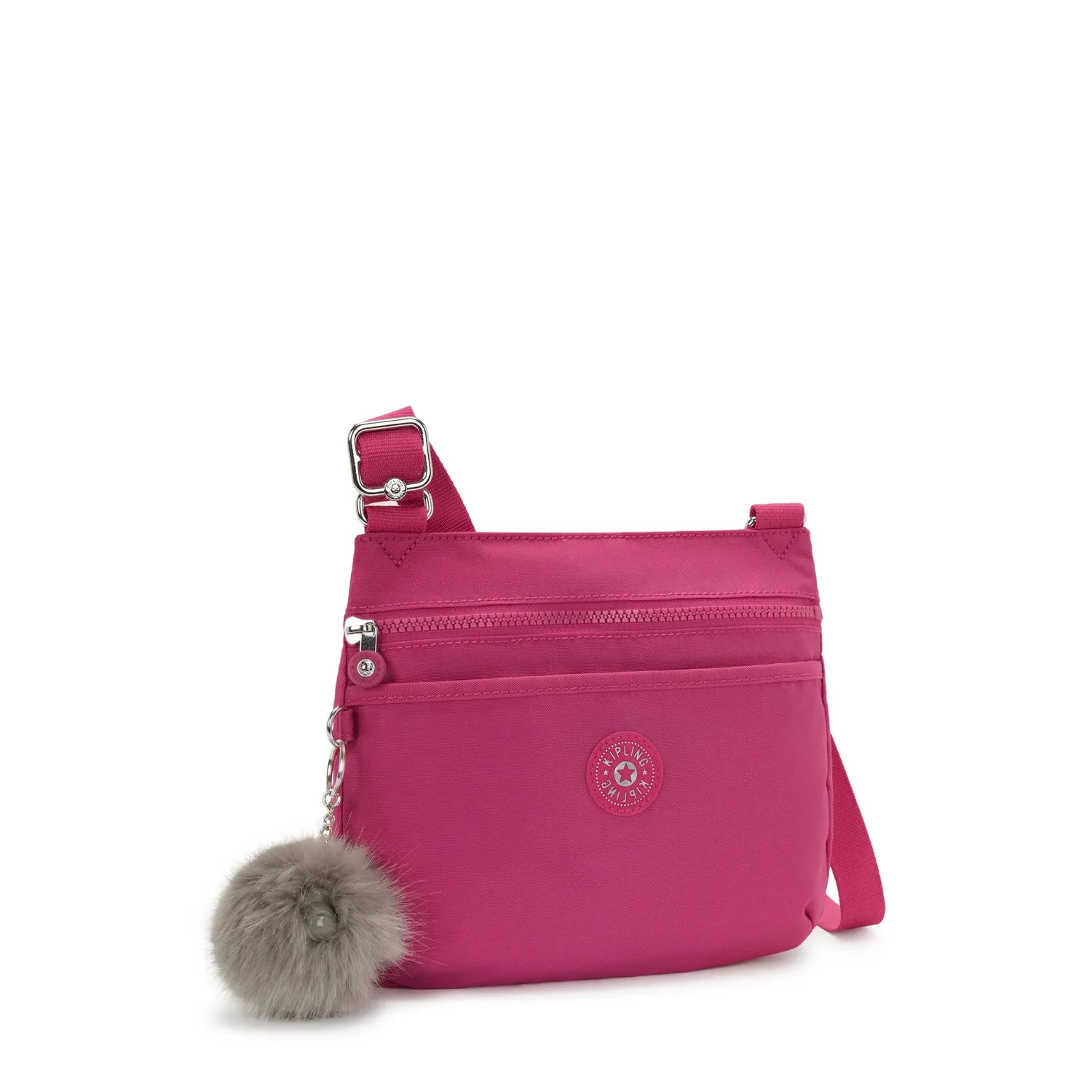 Kipling Emmylou schoudertas Escape Fuchsia GG klein lichtgewicht