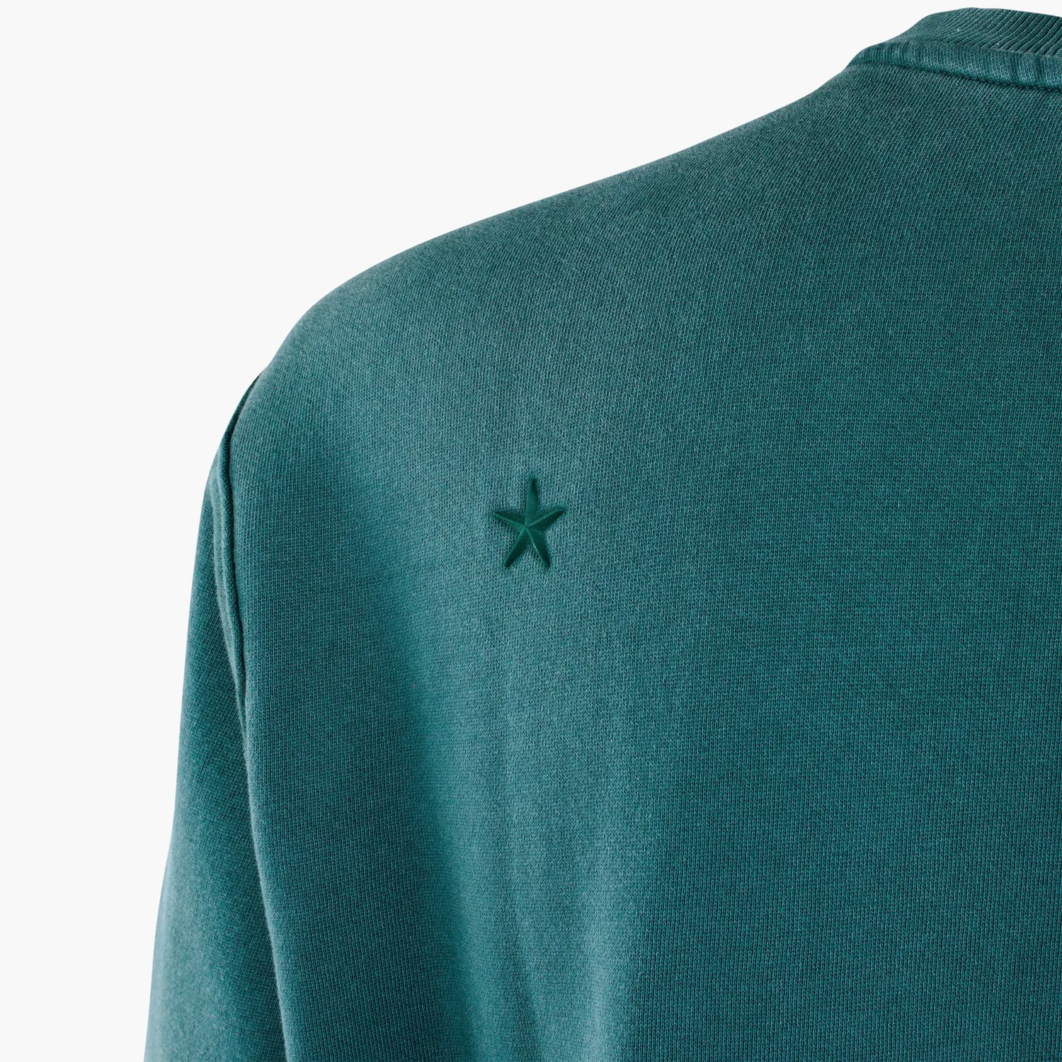 Evoc Crew Neck sweater bottle green katoen