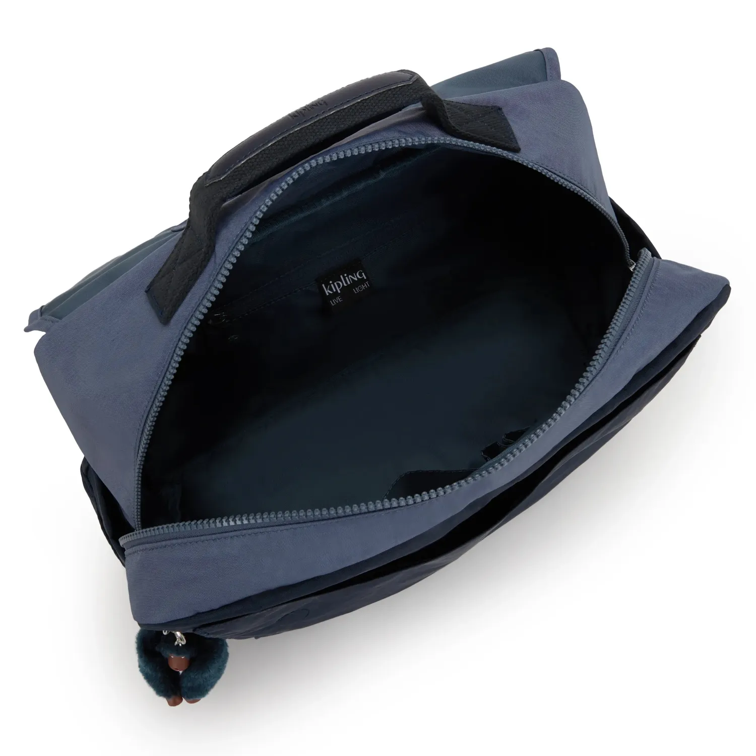 Kipling Codie M schooltas medium Game Grey A4
