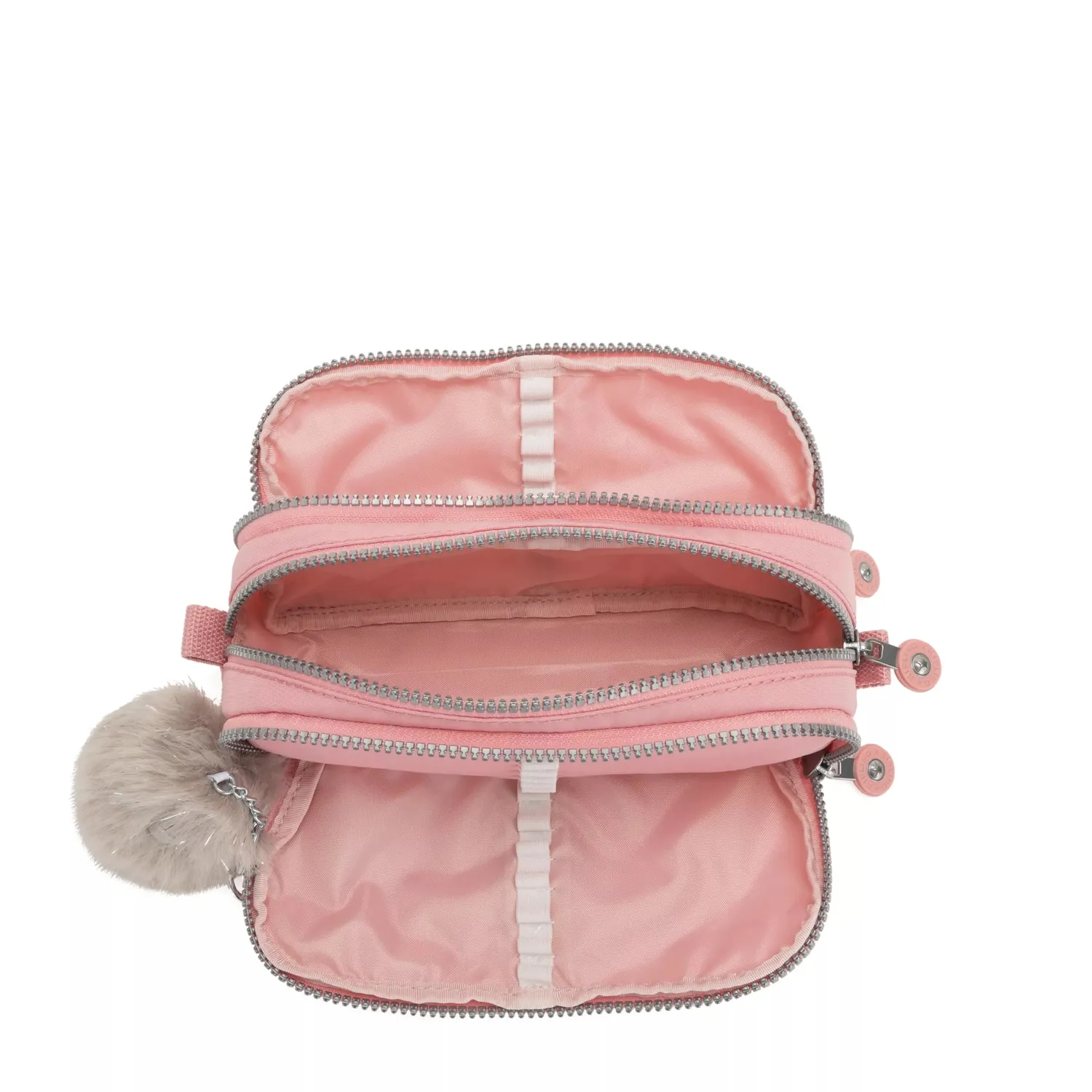 Kipling Gitroy pennenzak groot Bridal Rose 32 lussen