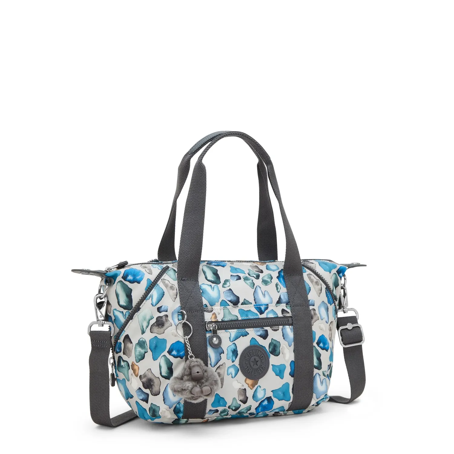 Kipling Art Mini schoudertasje Mineral Stone klein neutraal