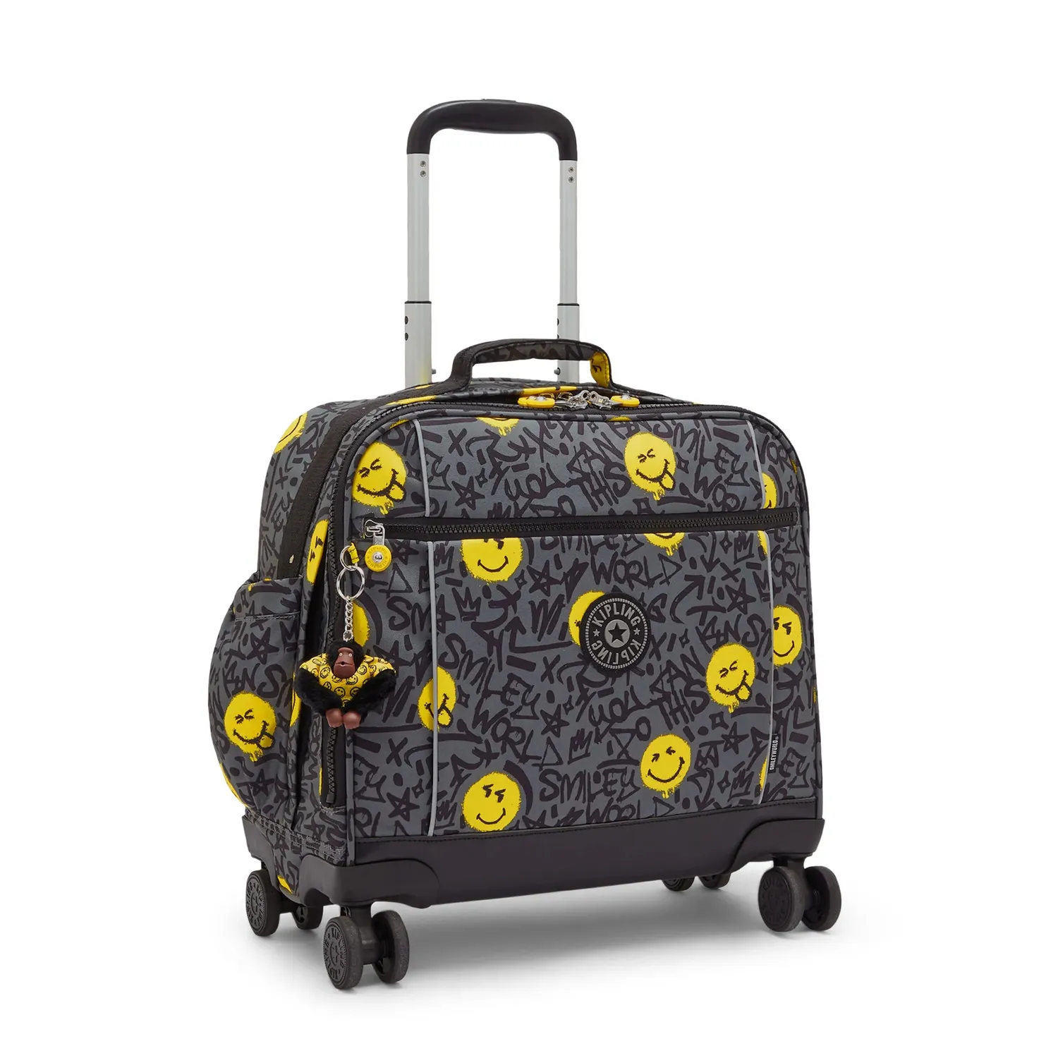 Kipling New Storia trolley Happy Grey Groot laptopvak