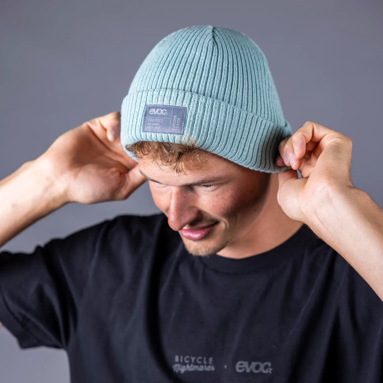 Evoc Fisherman Beanie muts mint warme wintermuts