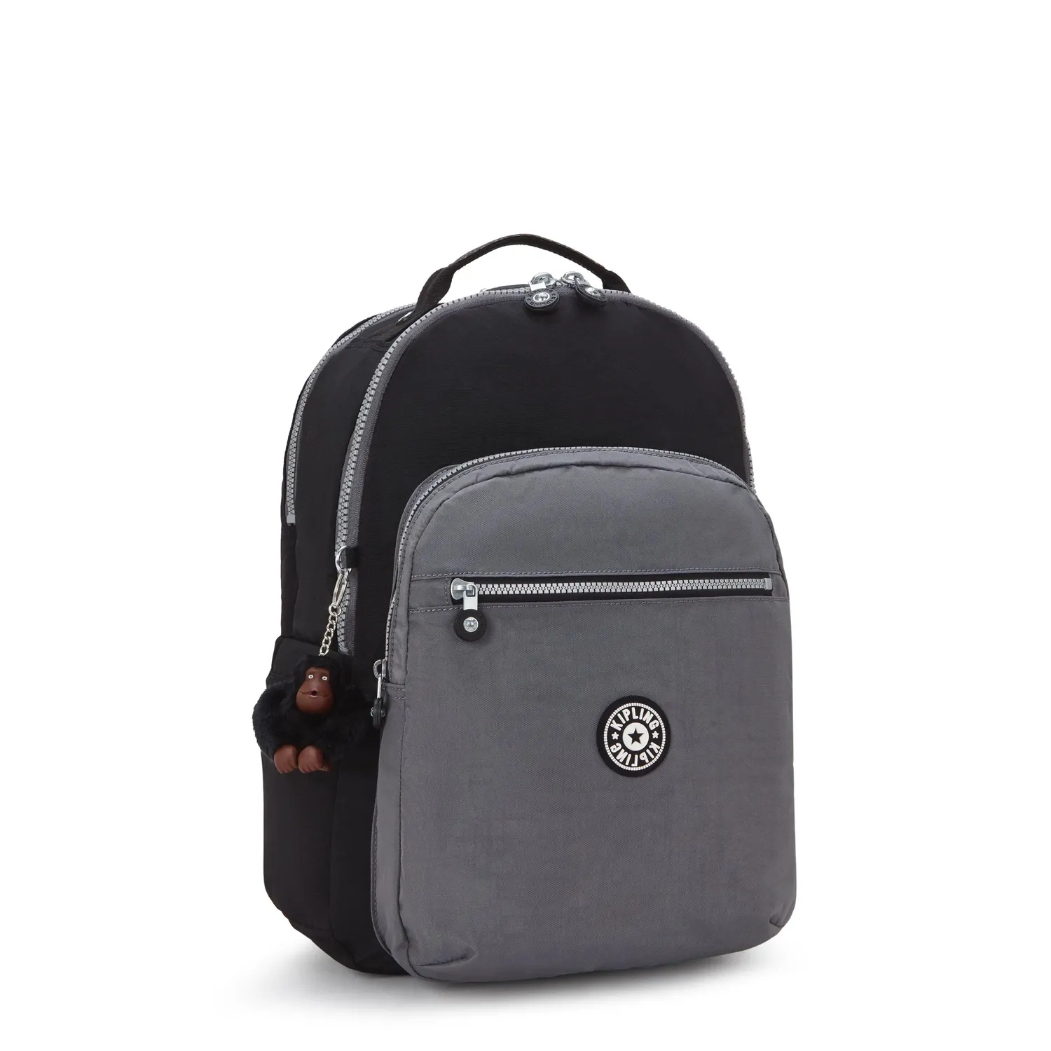 Kipling Seoul Lap rugzak Space Black Block groot 15 inch