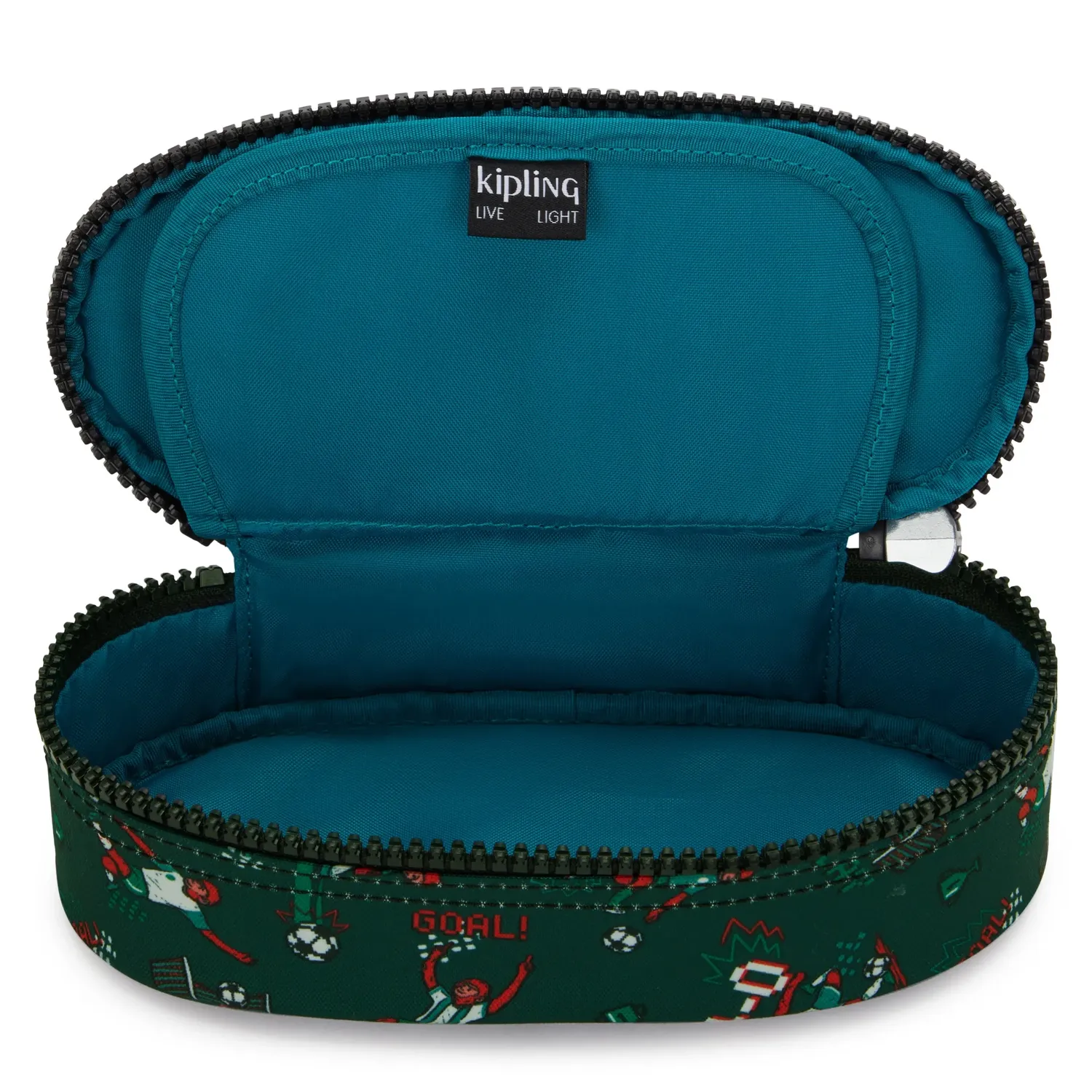 Kipling Duobox etui Medium Soccer Print 14 vakjes