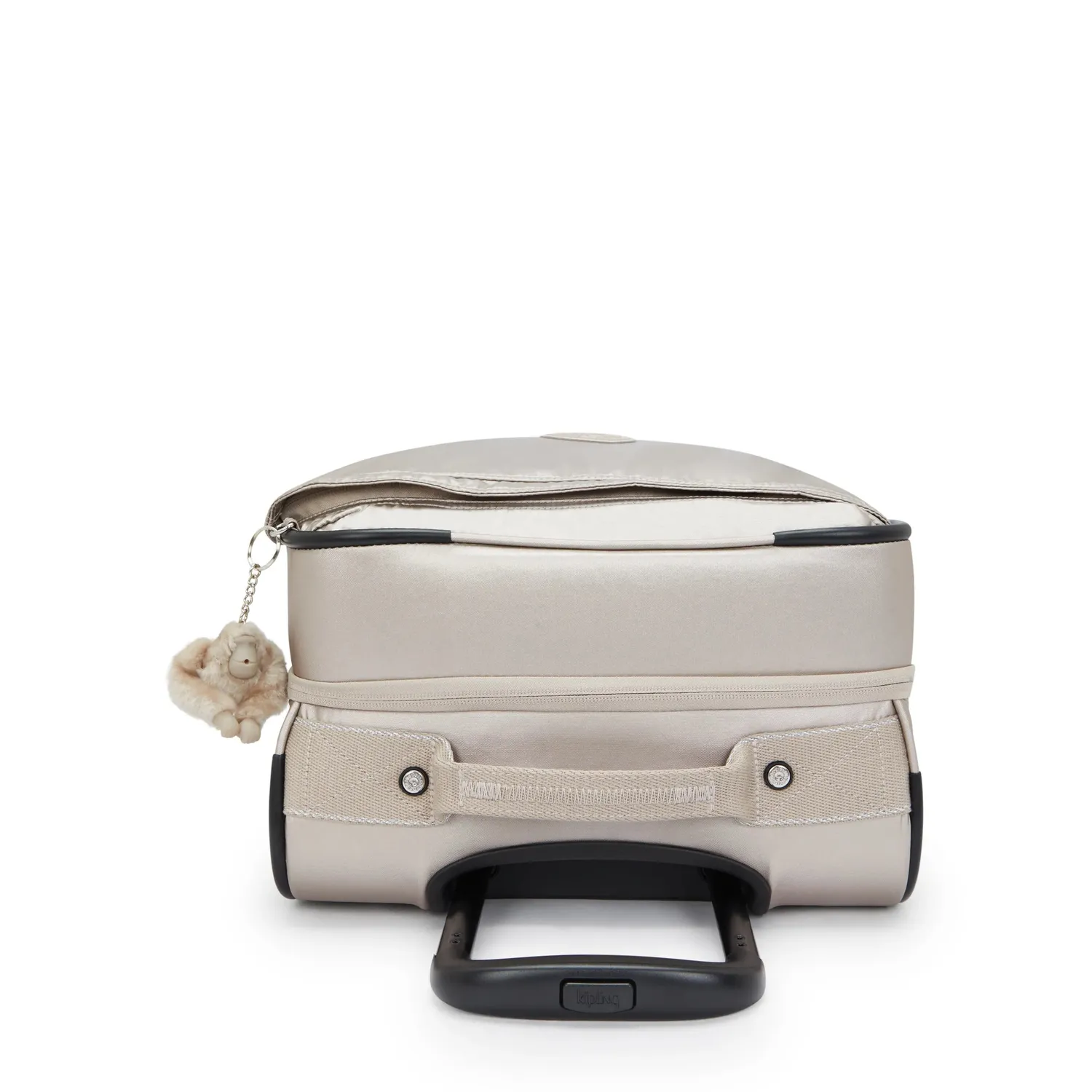 Kipling Spontaneous S koffer Klein Metallic Glow glans
