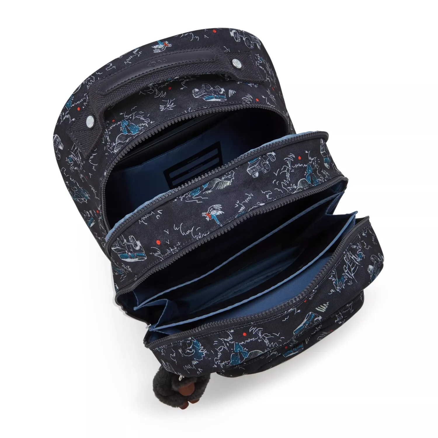 Kipling Class Room rugzak Groot Jungle Fun Race laptopvak