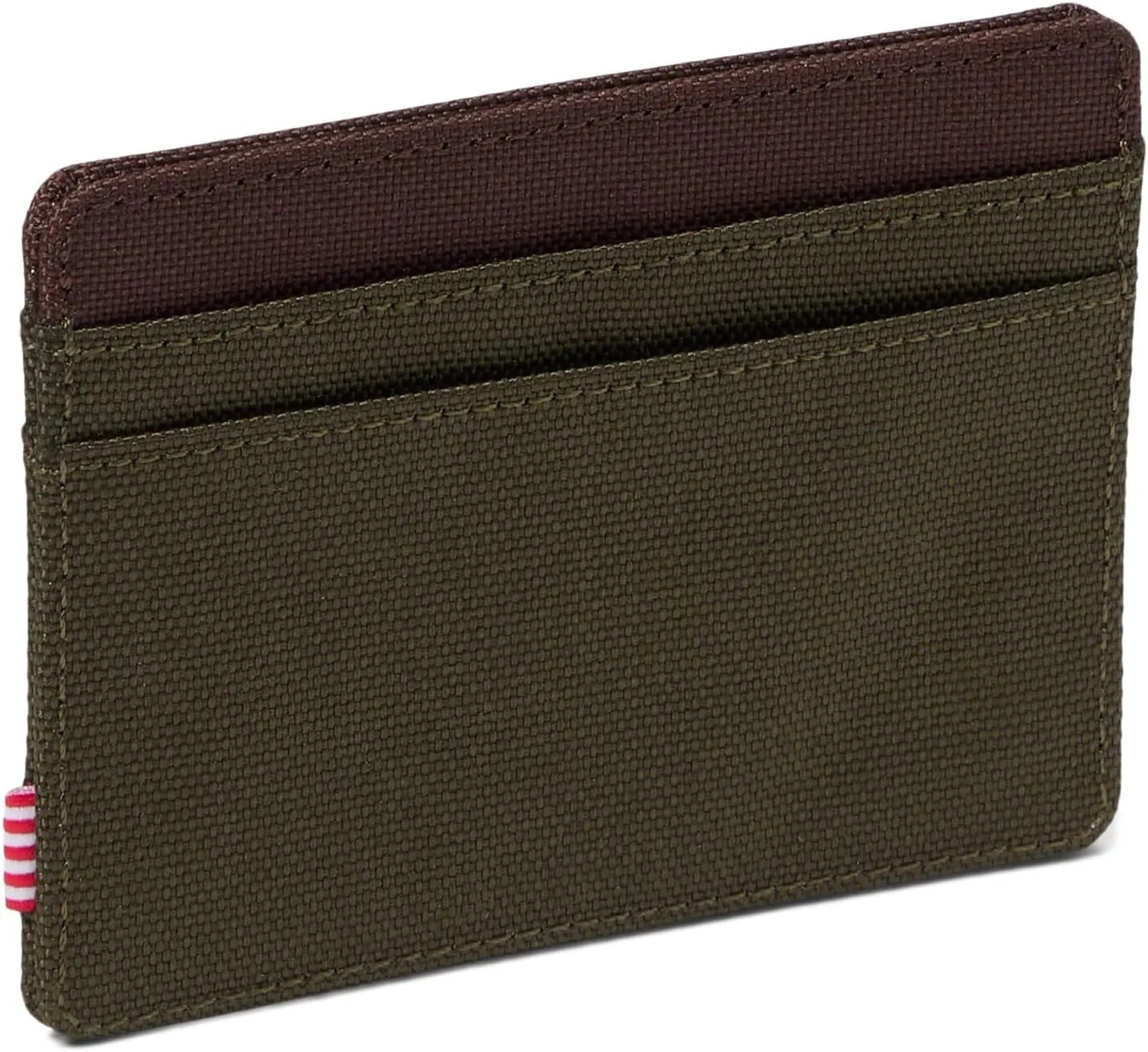 Herschel Charlie Cardholder portemonnee Ivy Green/Chicory Coffee