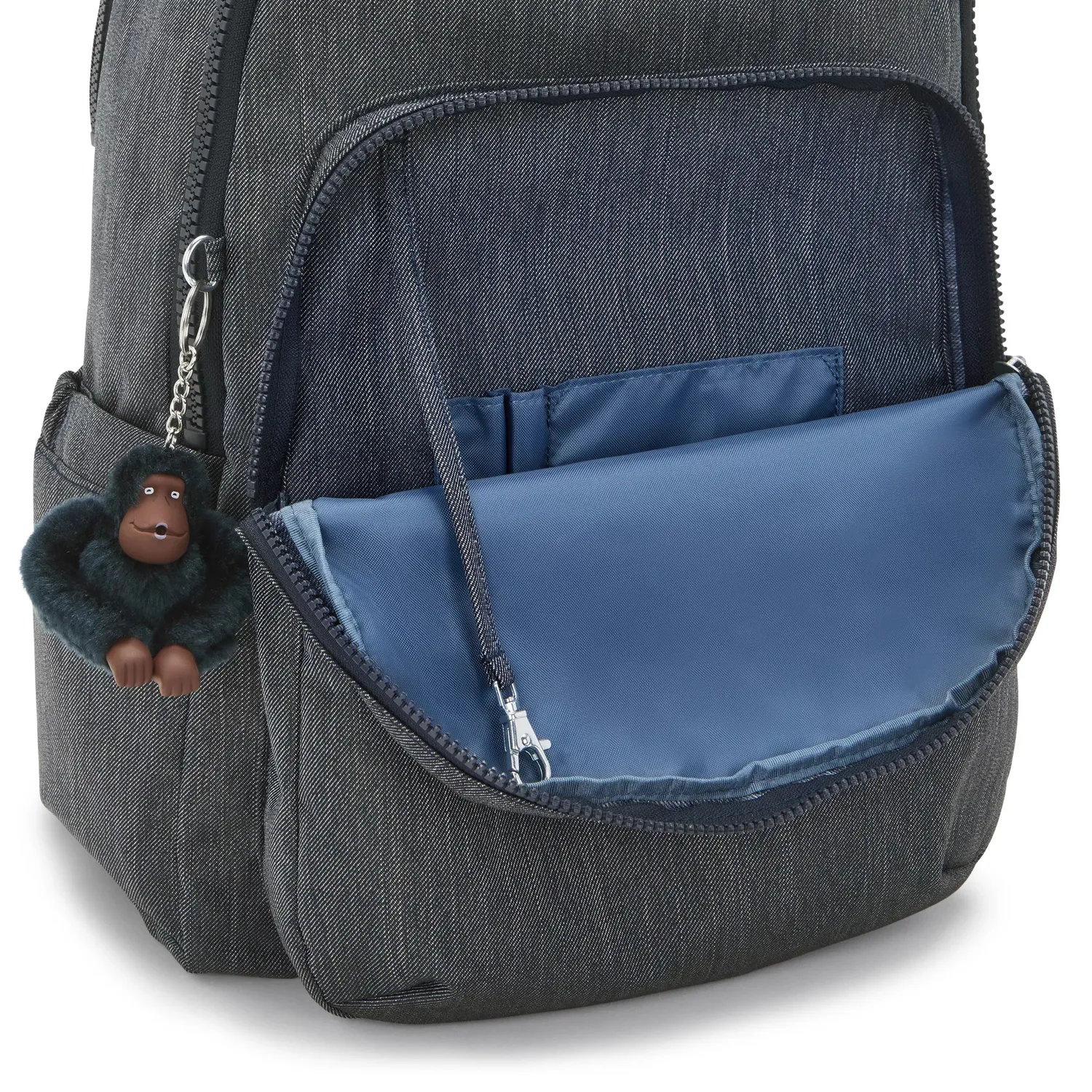 Kipling Seoul Lap rugzak Marine Navy groot 15 inch