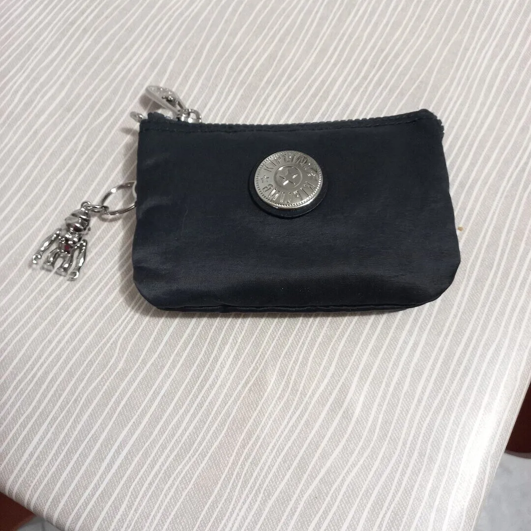 Kipling Creativity S portemonnee Blue Bleu 2 klein met rits