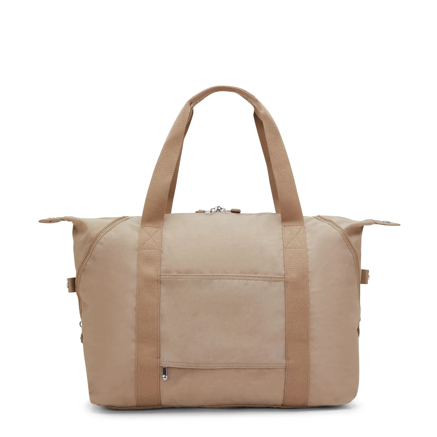 Kipling Art M handtas Tan Beige groot lichtgewicht