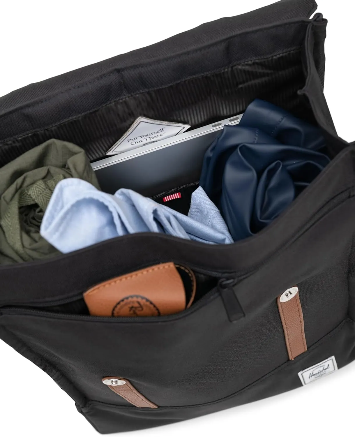 Herschel Survey rugzak groen 24L canvas