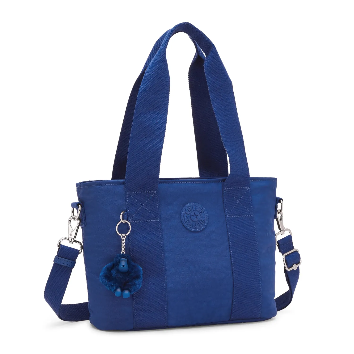 Kipling Minta M Up Shopper Blazing Blue Medium