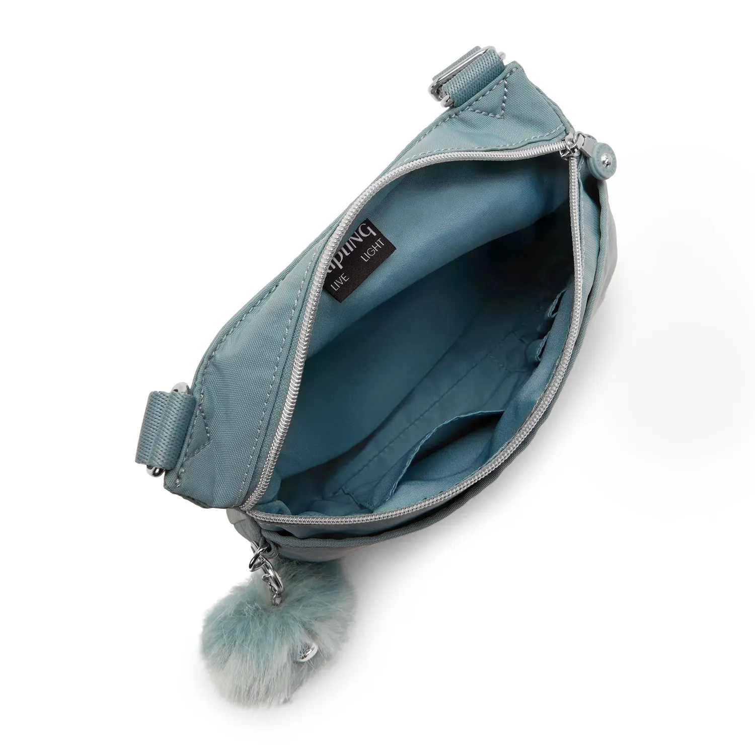 Kipling Emmylou crossbody tas Green Air klein waterafstotend