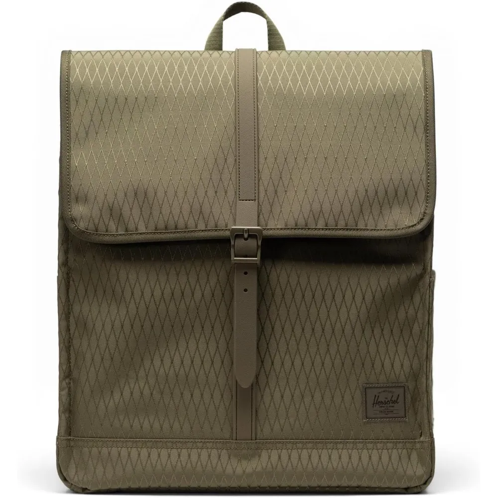 Herschel City rugzak 18L cloud grid grijs