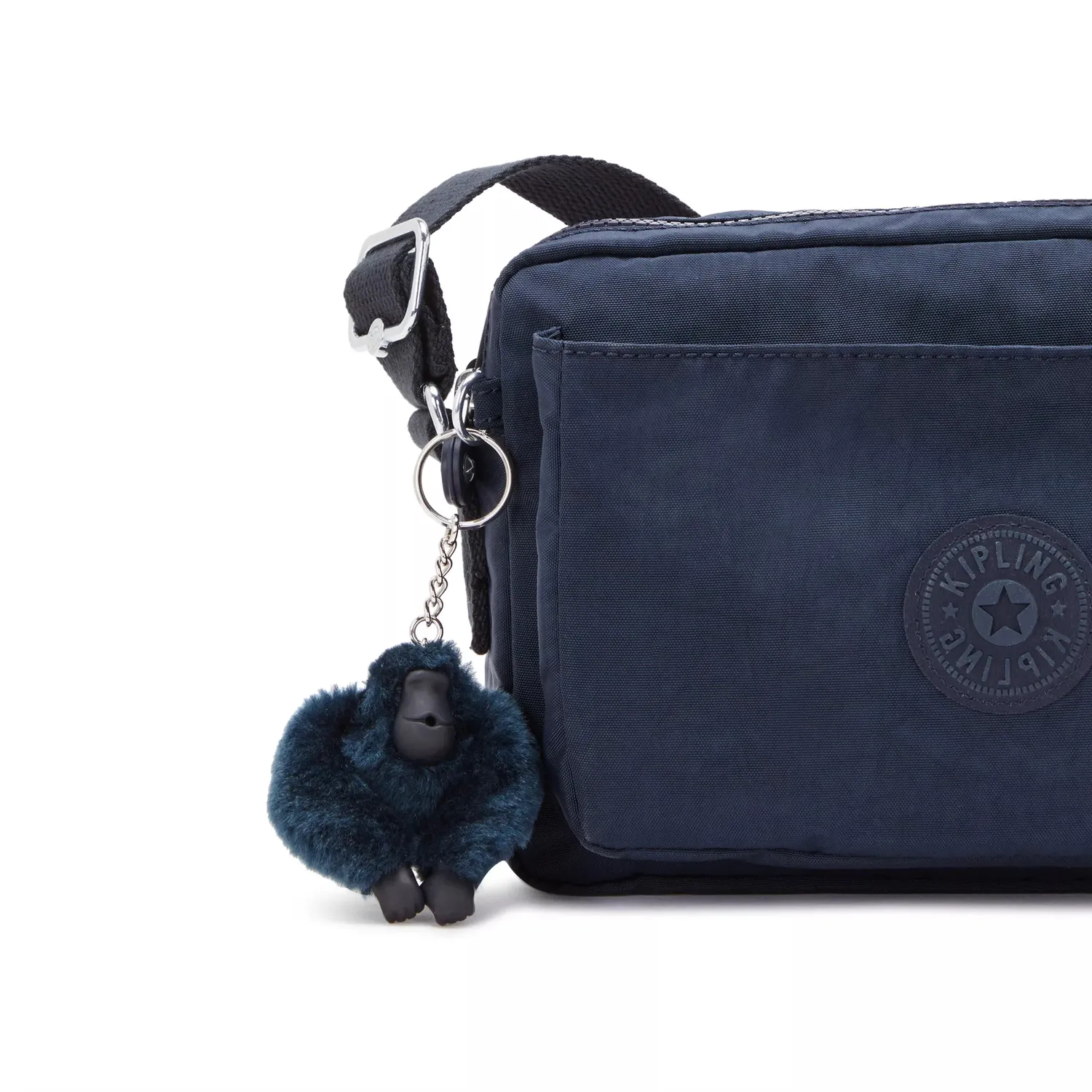 Kipling Abanu M tas Medium Blue Bleu 2 crossbody