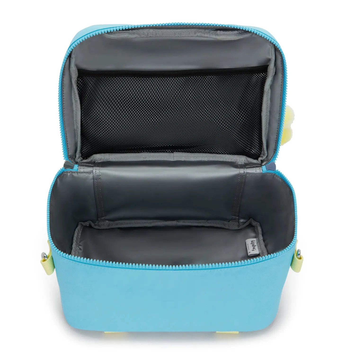 Kipling Miyo lunchtas Groot Splash Blue geïsoleerd