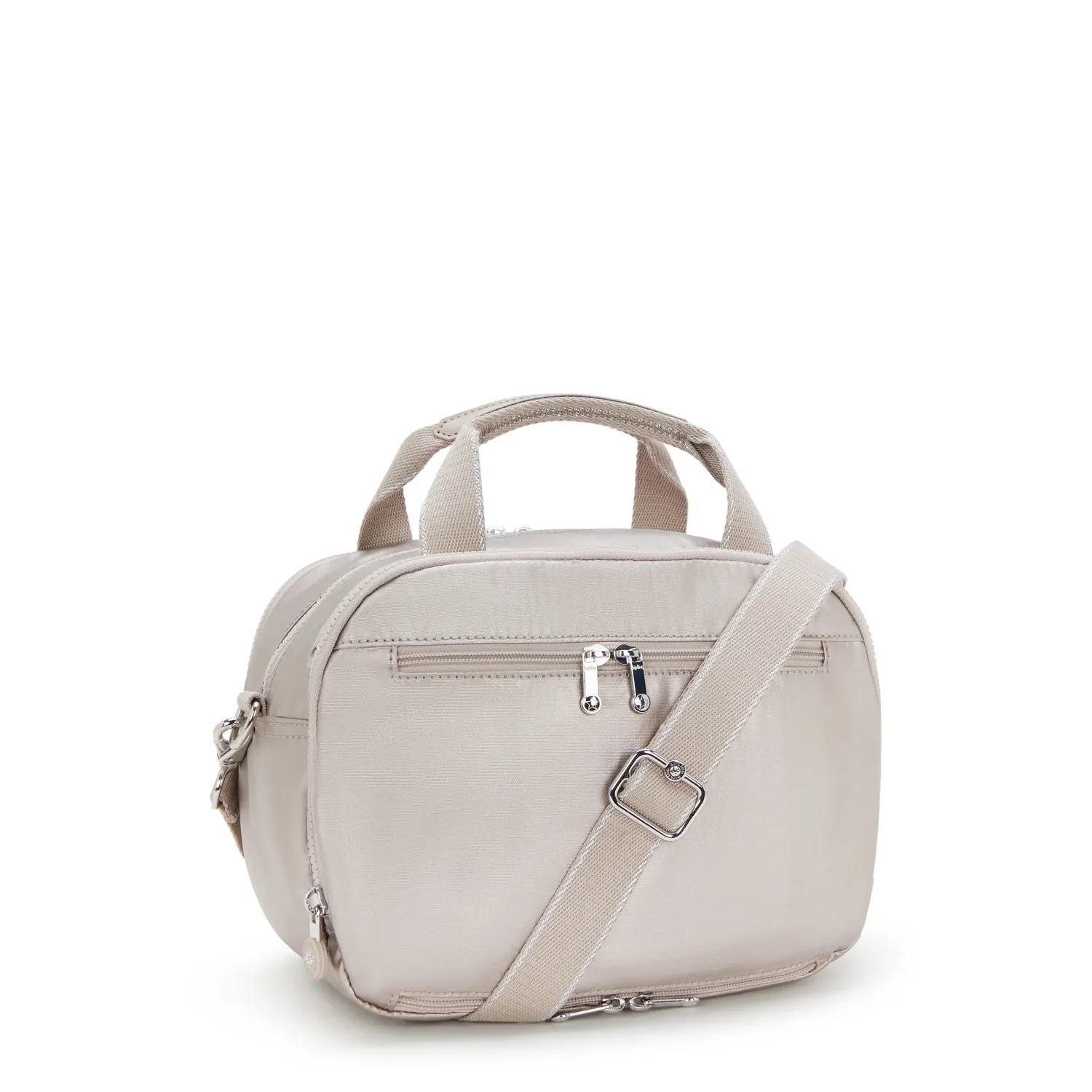 Kipling Palmbeach toilettas Groot Metallic Glow glans