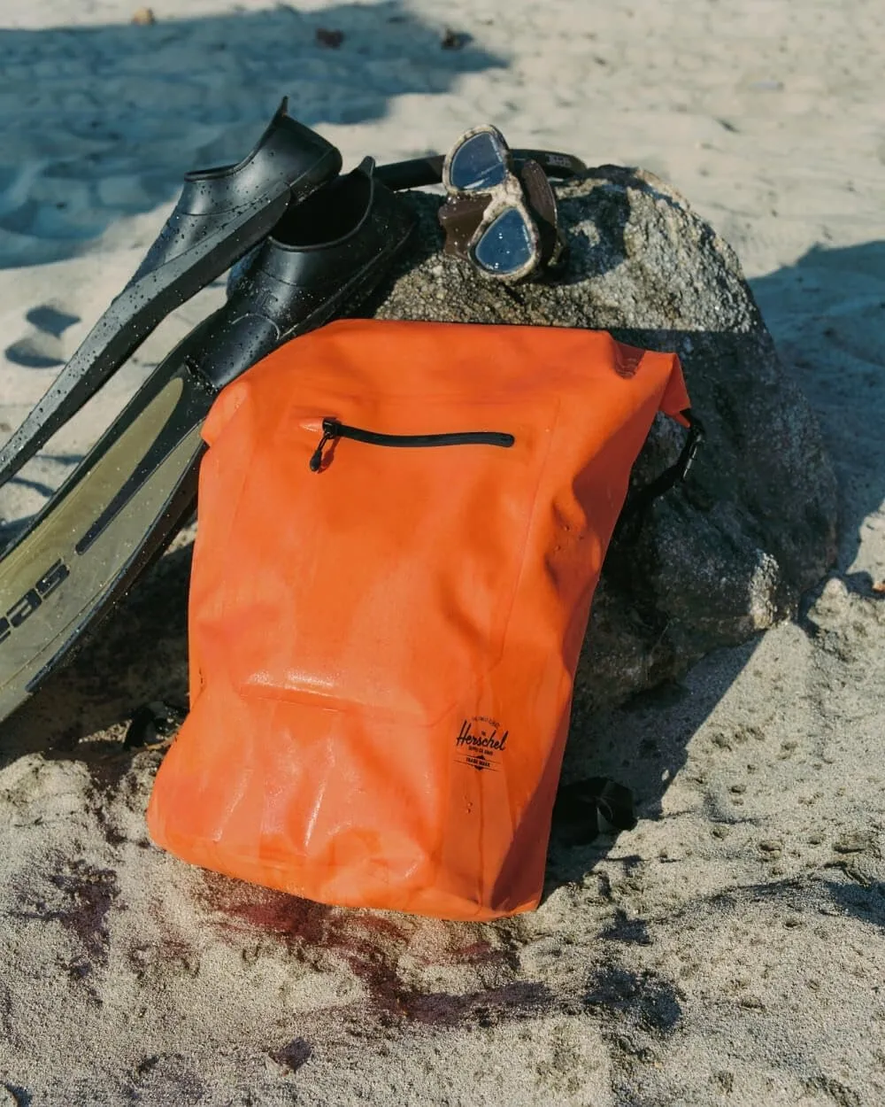 Herschel Dry Bag Rugzak 32L Vermillion Orange waterdicht