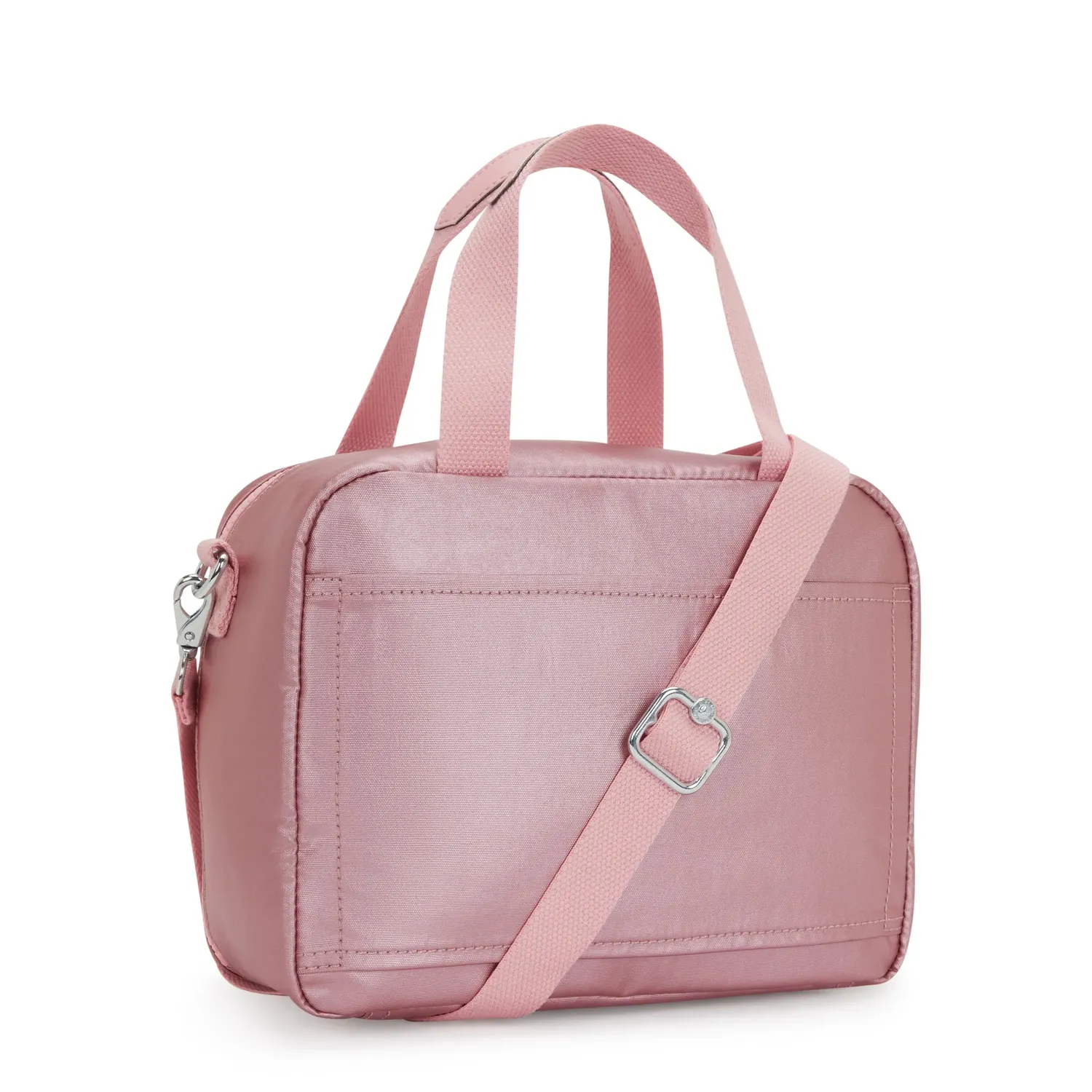 Kipling Miyo Lunchtas Groot Bronze Pink Metallic koeltas