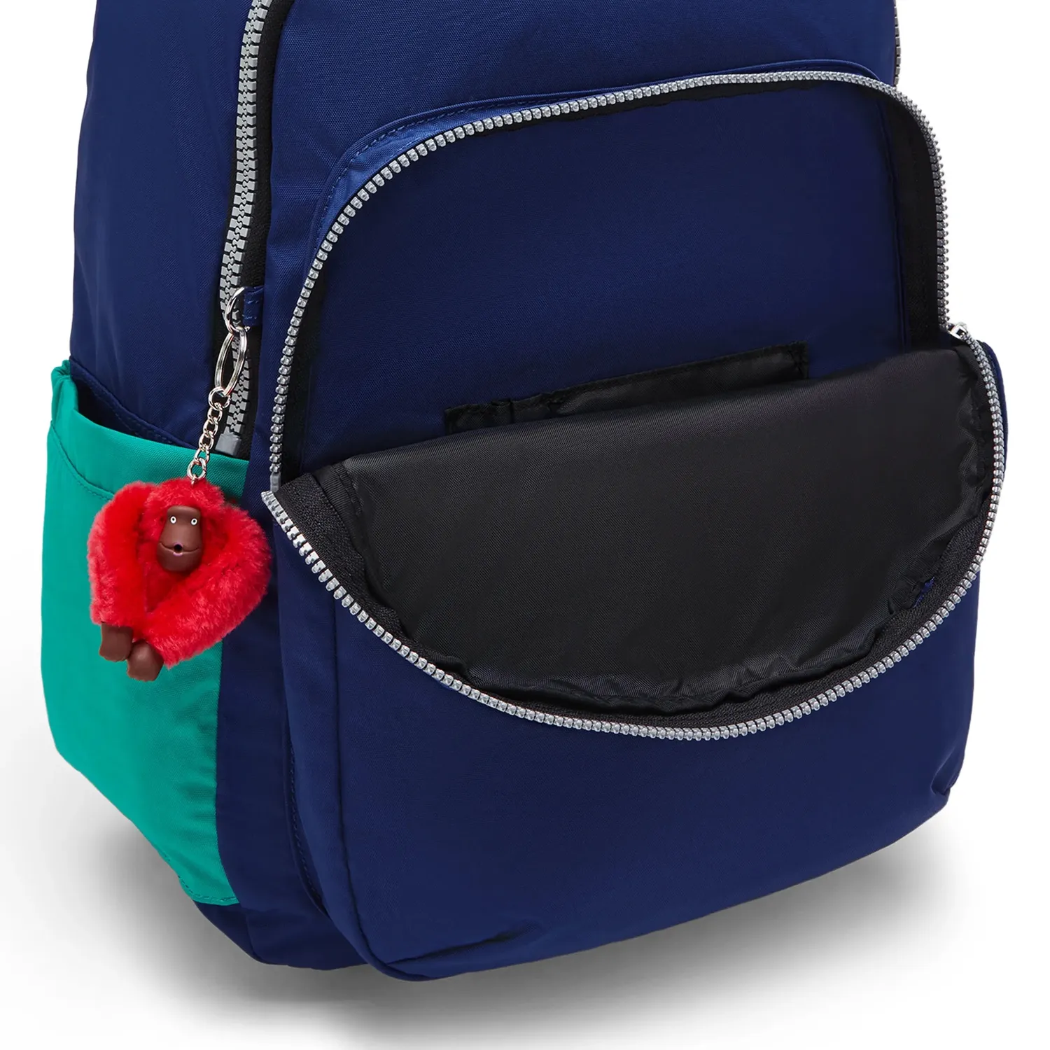 Kipling Seoul rugzak Groot Escape Blue Block licht