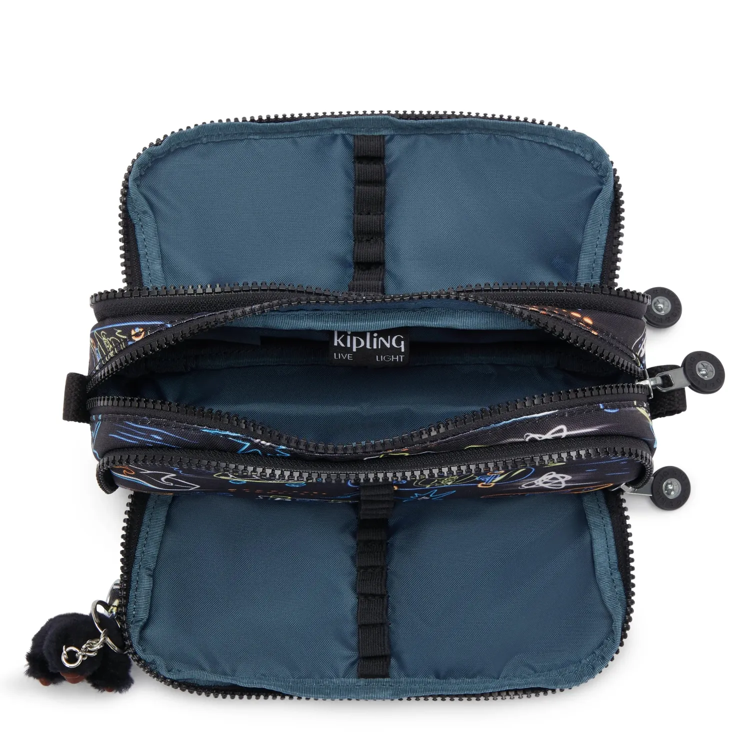 Kipling Gitroy etui Groot Neon Skate nylon