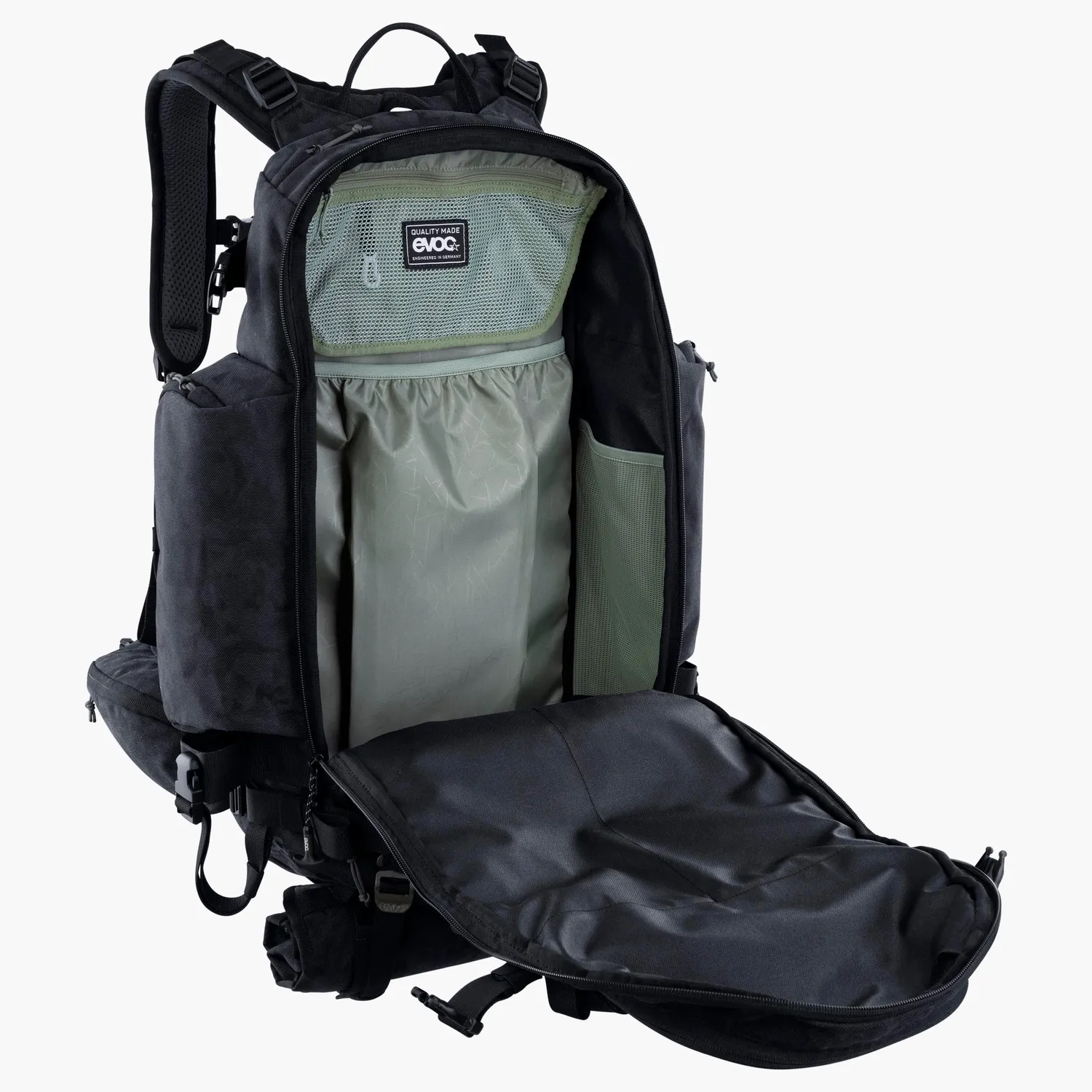 Evoc Trail Builder 35 rugzak zwart 35L cordura