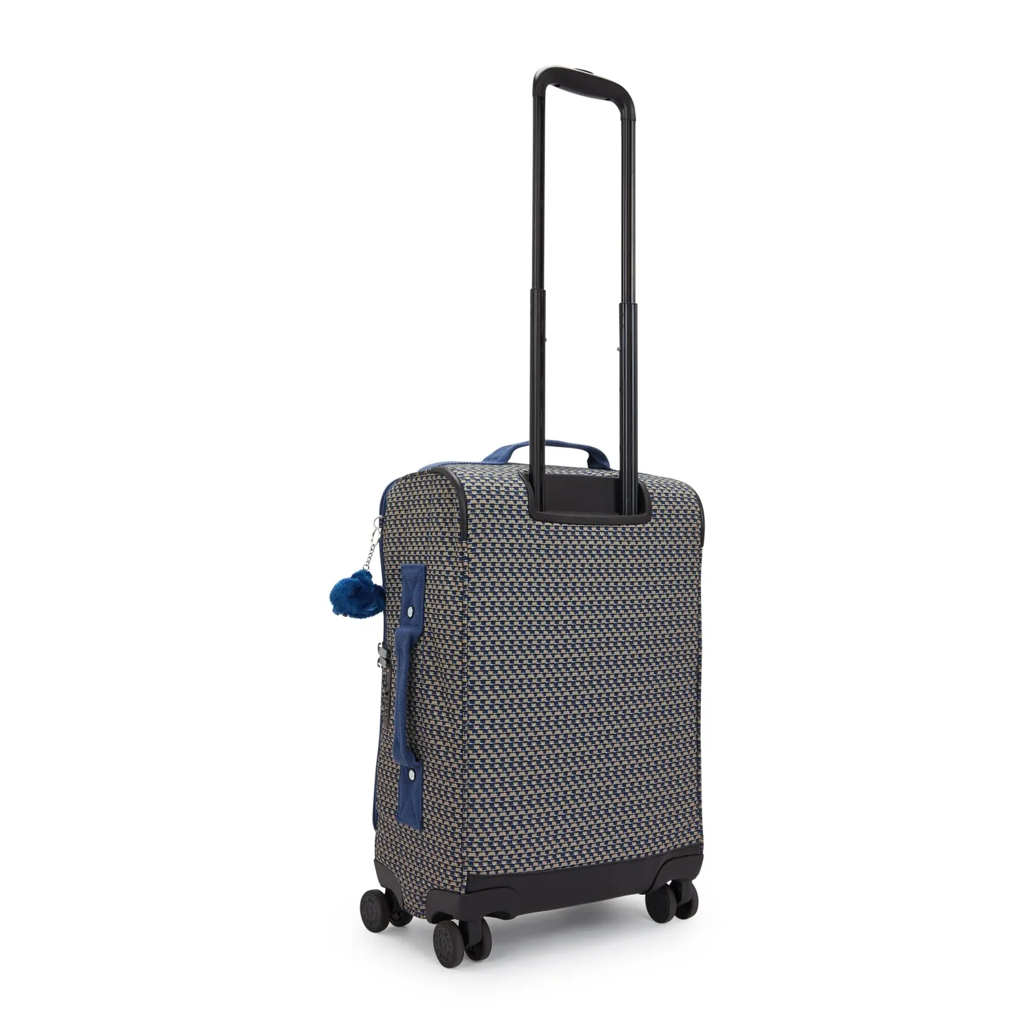 Kipling Jet S handbagagekoffer Klein Blue on Wire met TSA-slot
