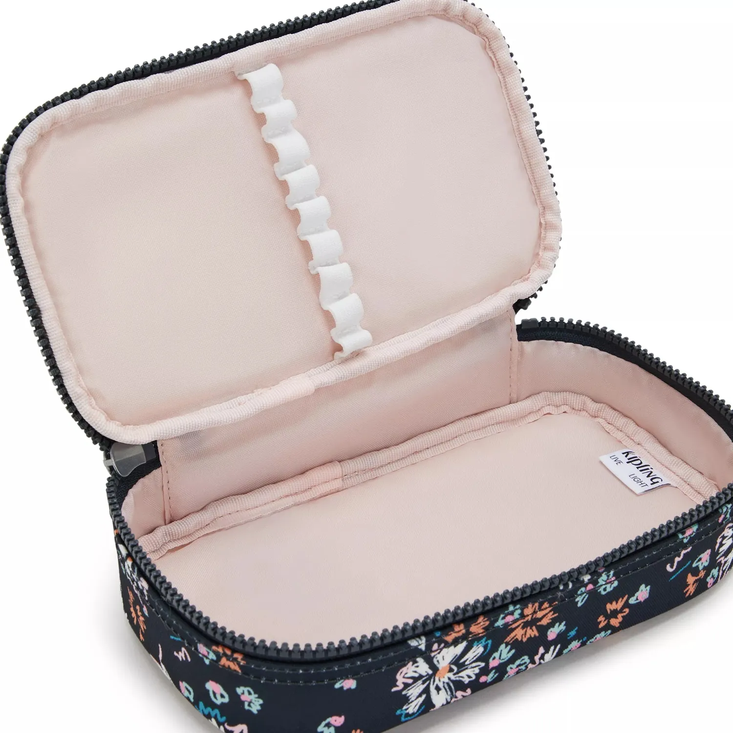 Kipling 50 Pens etui Medium Flower Field waterafstotend