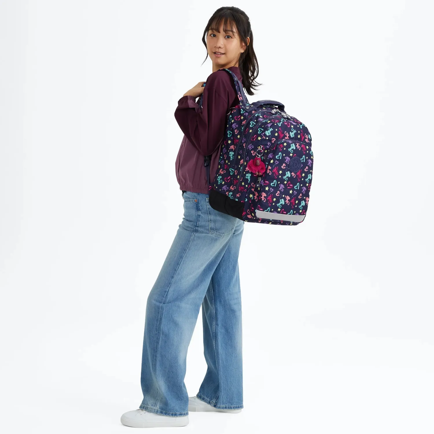 Kipling Class Room rugzak Groot Balloon Monkey laptopvak