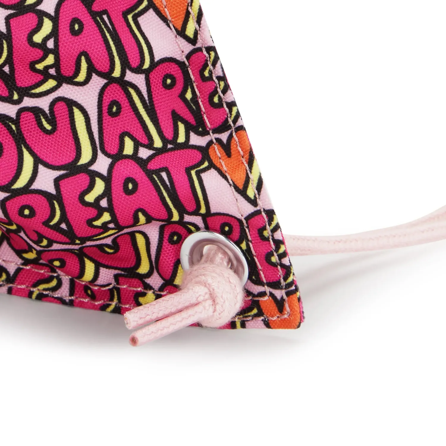 Kipling Supertaboo rugzak U R Great Print Medium waterafstotend