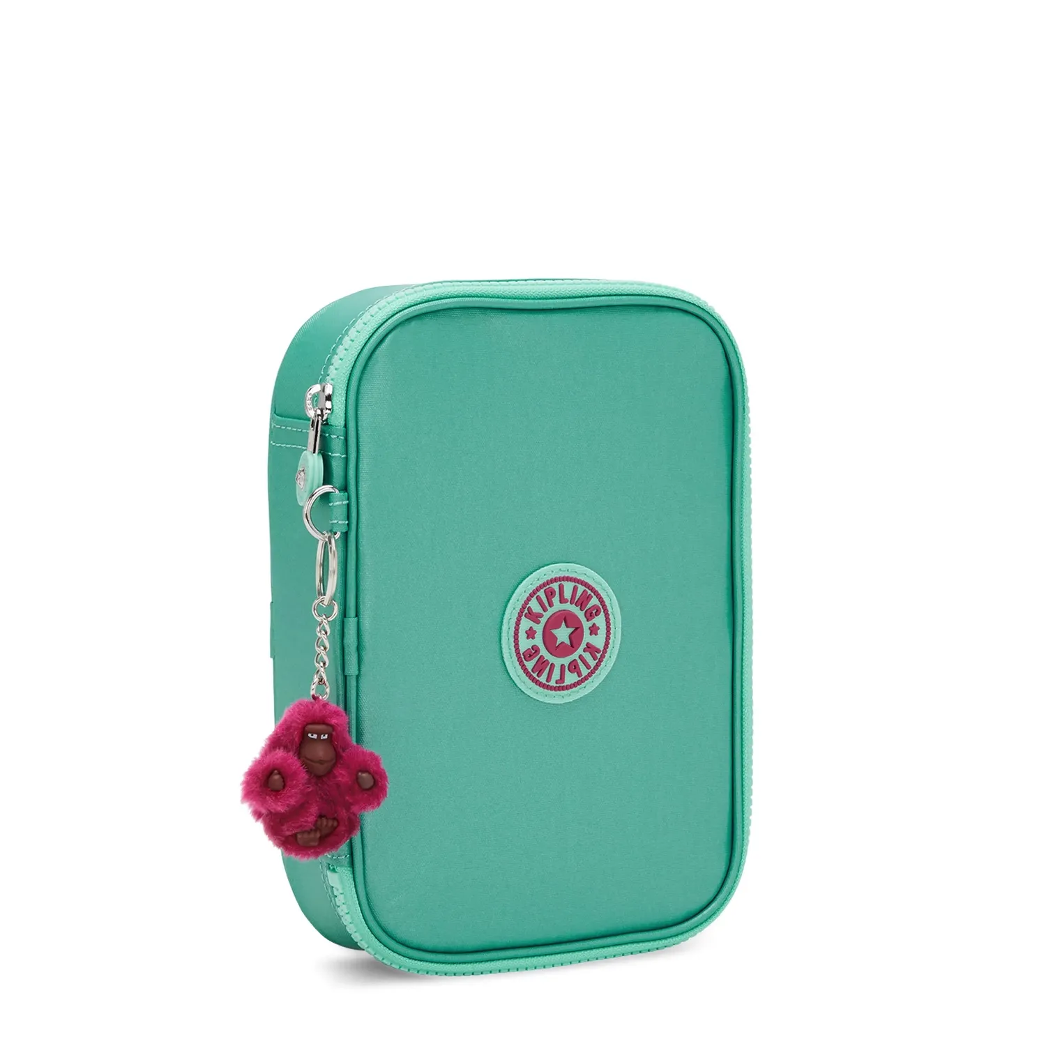 Kipling 100 PENS pennenzak Groot Oasis Mint Metallic glans