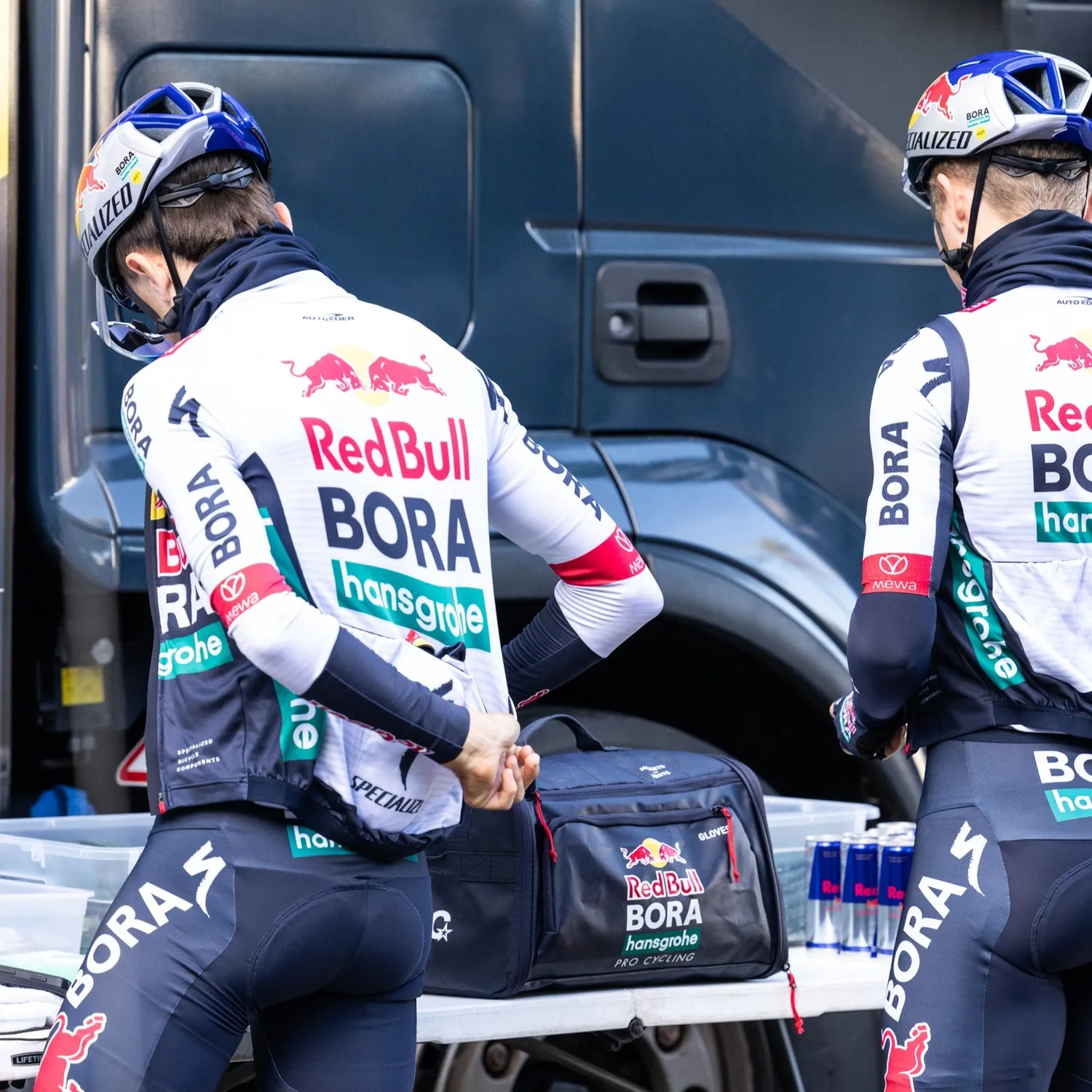 Evoc Rain Bag regentas navy Bora-hansgrohe team