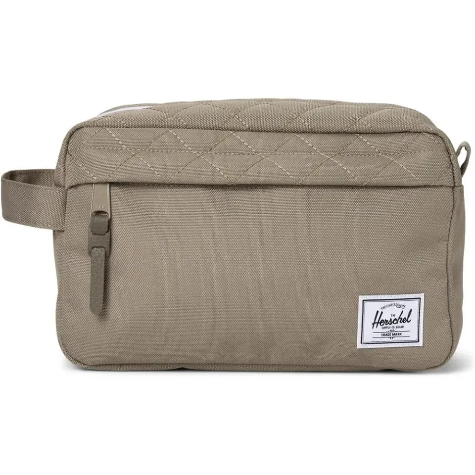 Herschel Chapter Travel Kit toilettas Brindle Quilted gewatteerd