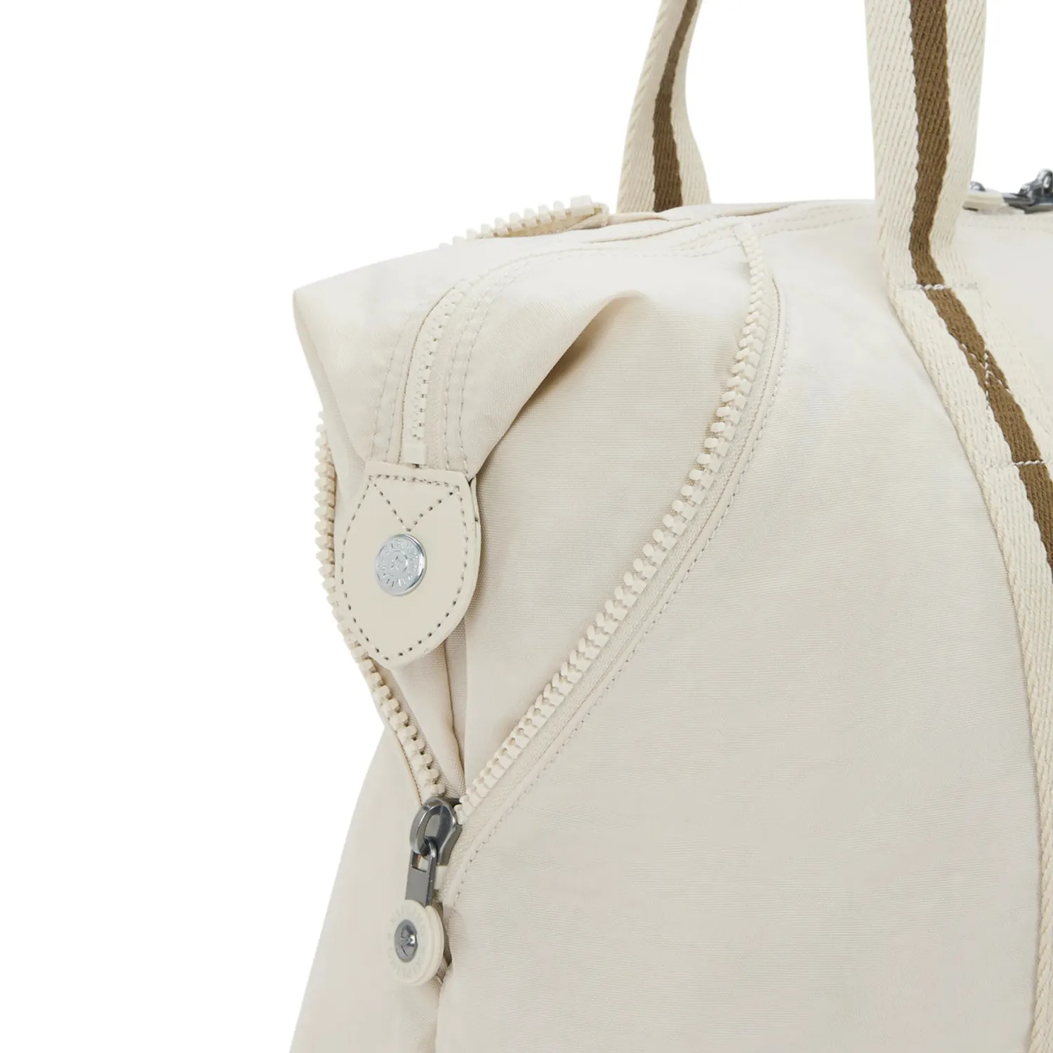 Kipling Art M schoudertas Soft Sand groot vakken