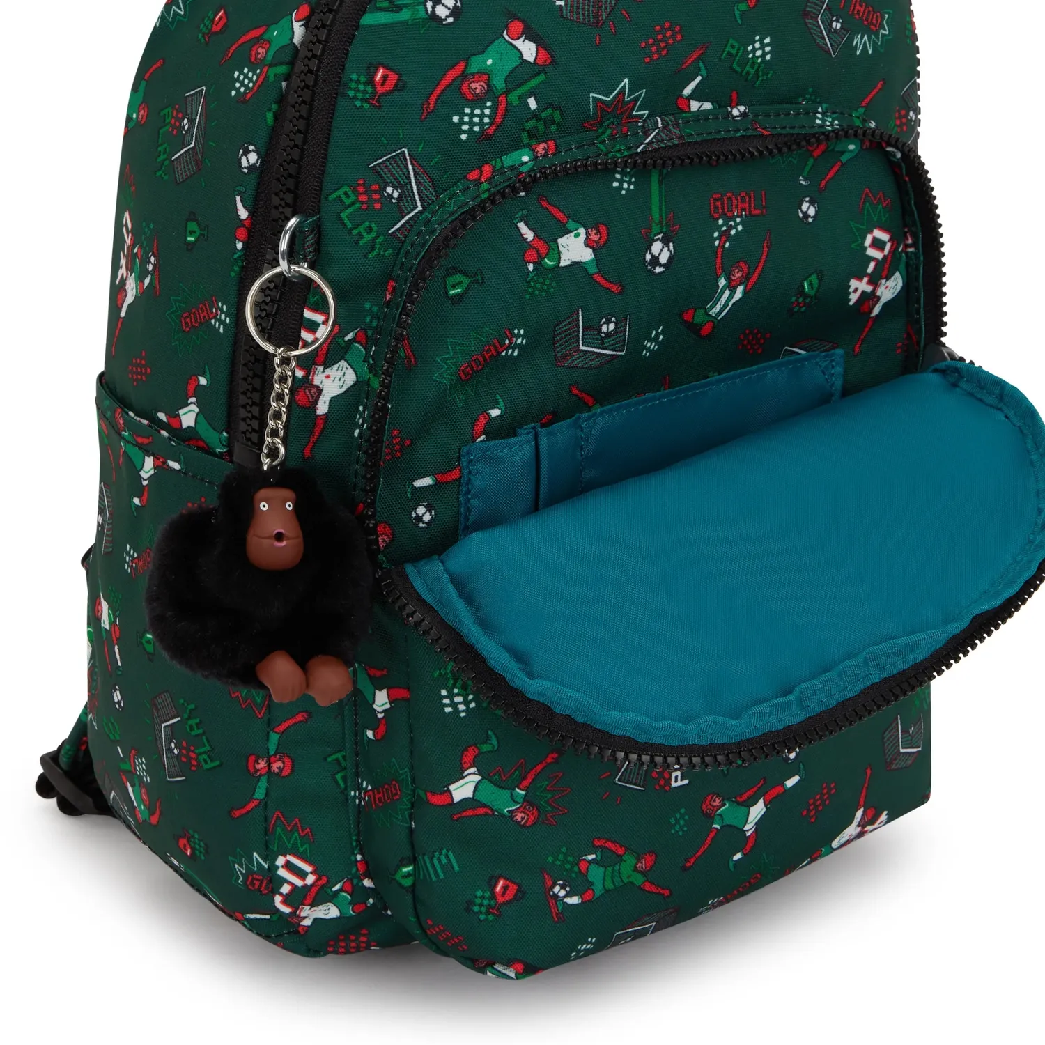 Kipling Seoul S kleine rugzak Soccer Print 11 inch