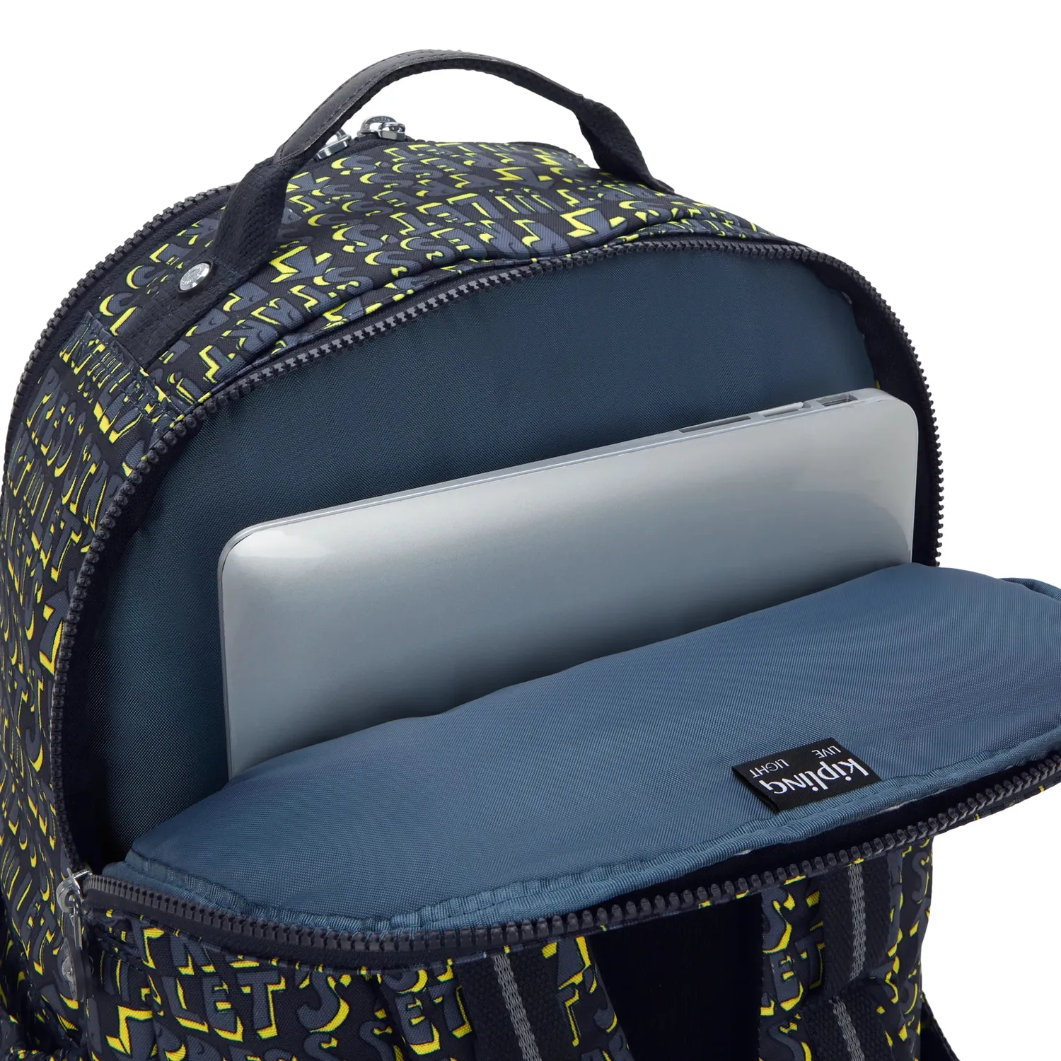Kipling Seoul College Extra rugzak Groot Lets Play Print 15 inch
