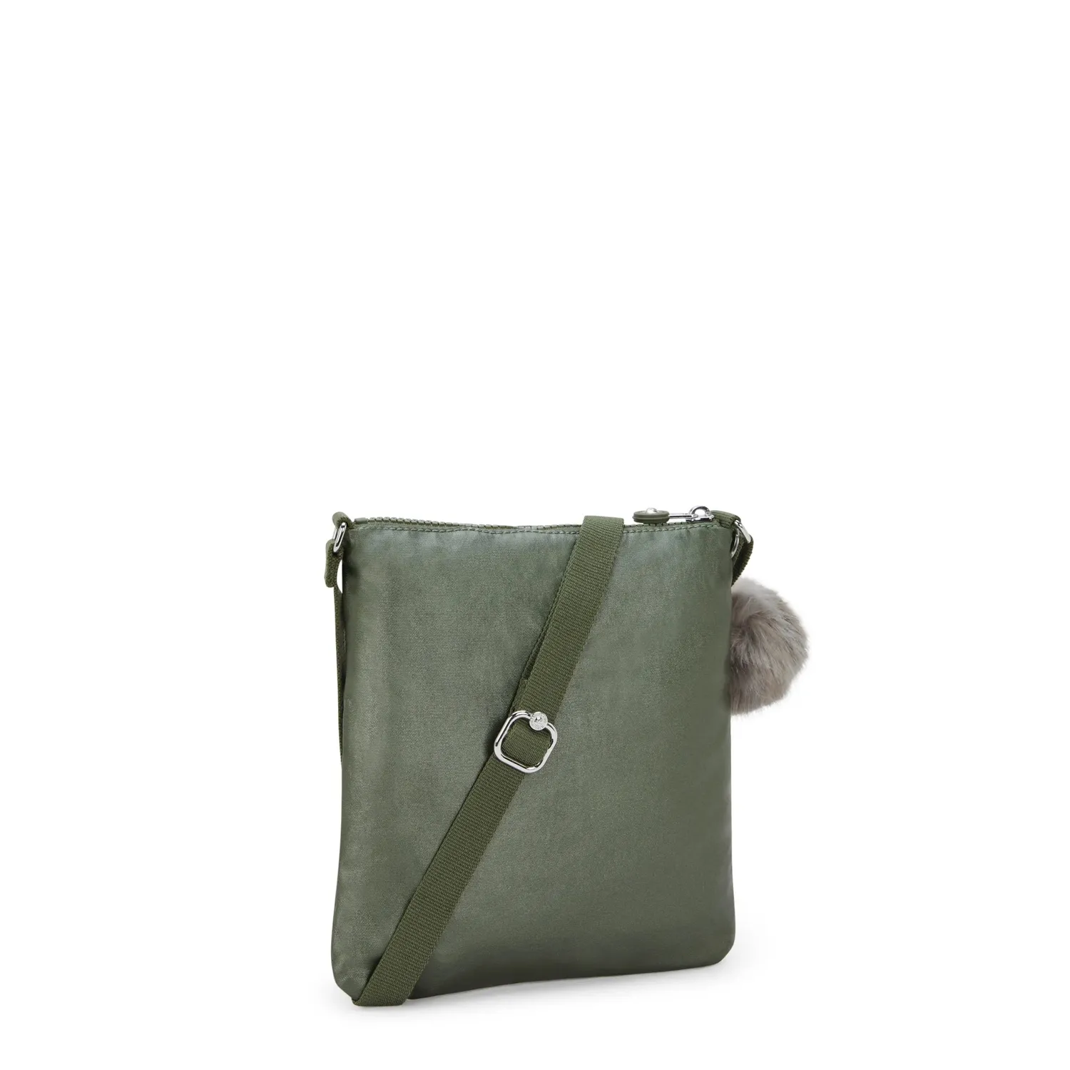 Kipling Keiko crossbody Connect Green Met GG klein