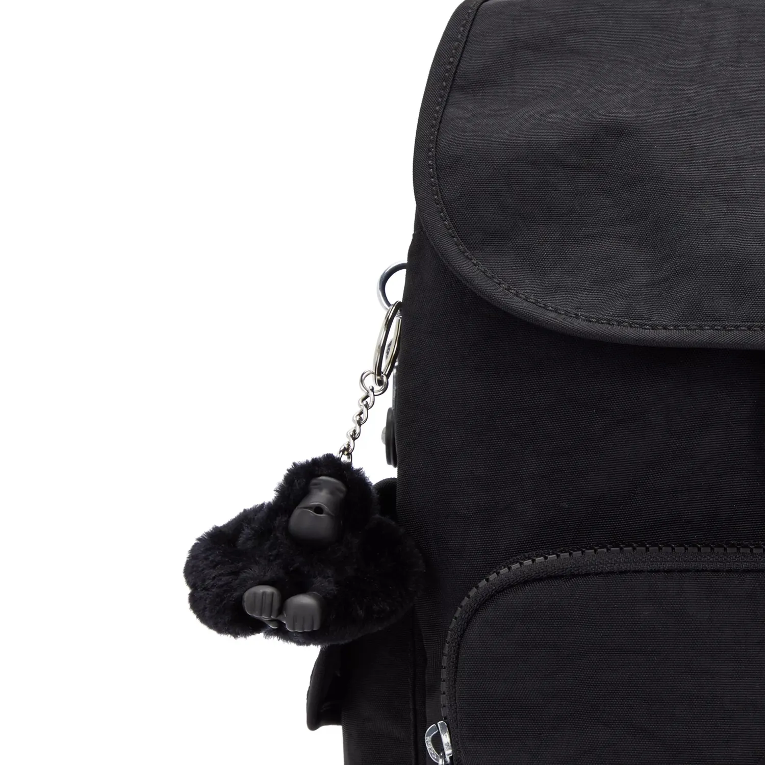 Kipling City Pack S rugzak Klein Black Noir waterafstotend
