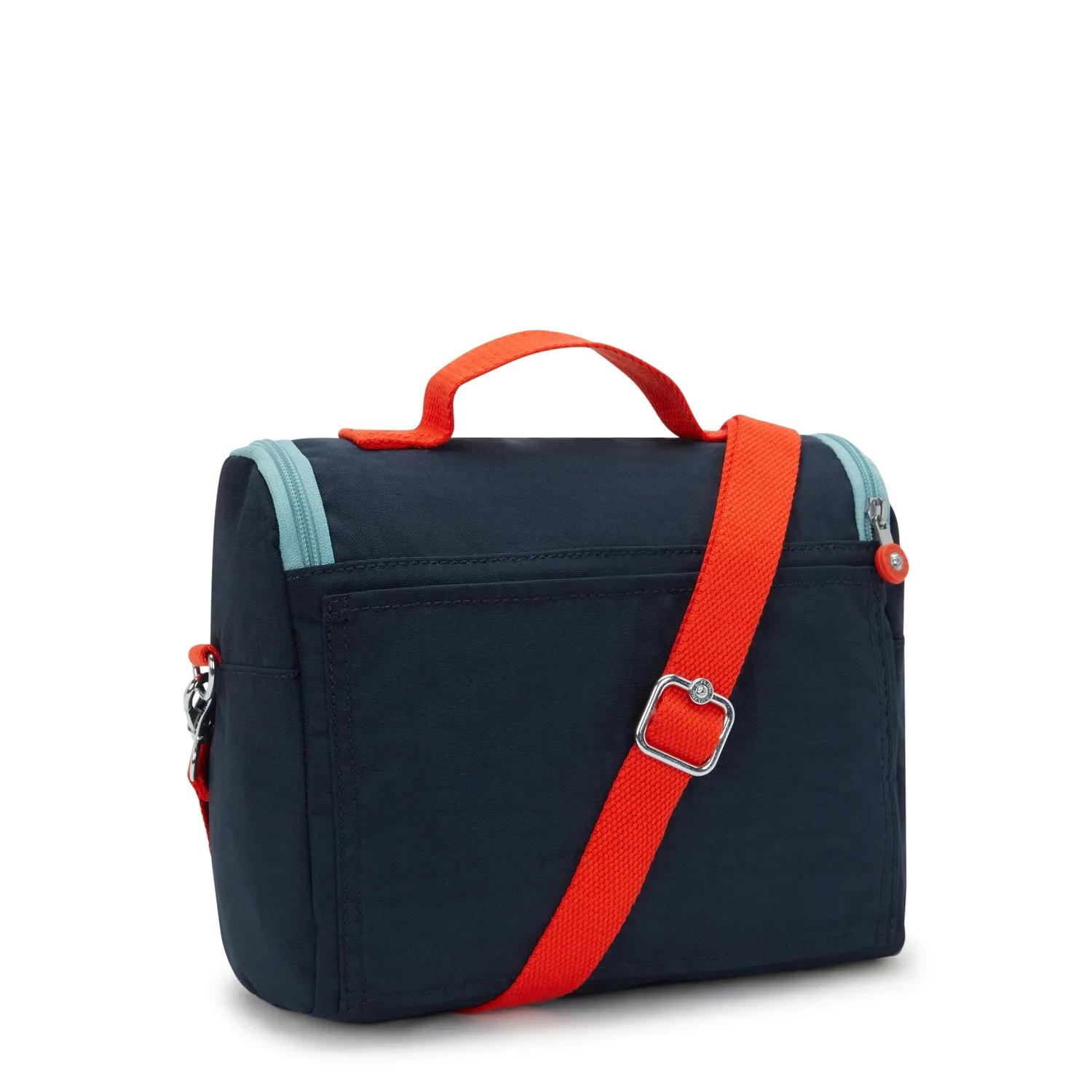 Kipling New Kichirou lunchtas Groot Cosmo Blue Combo trolleybevestiging