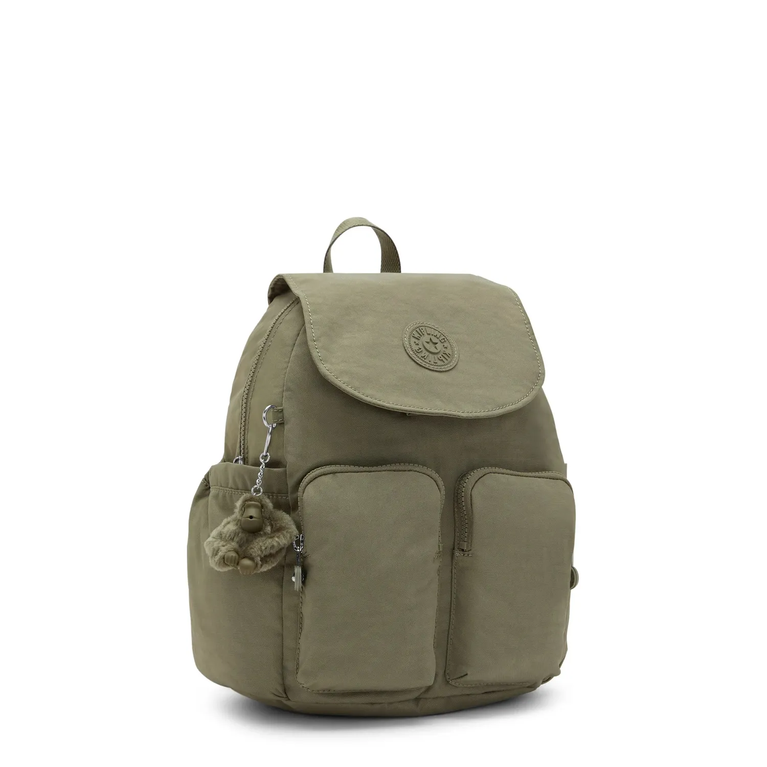 Kipling City Pocket S rugzak Almost Sage klein
