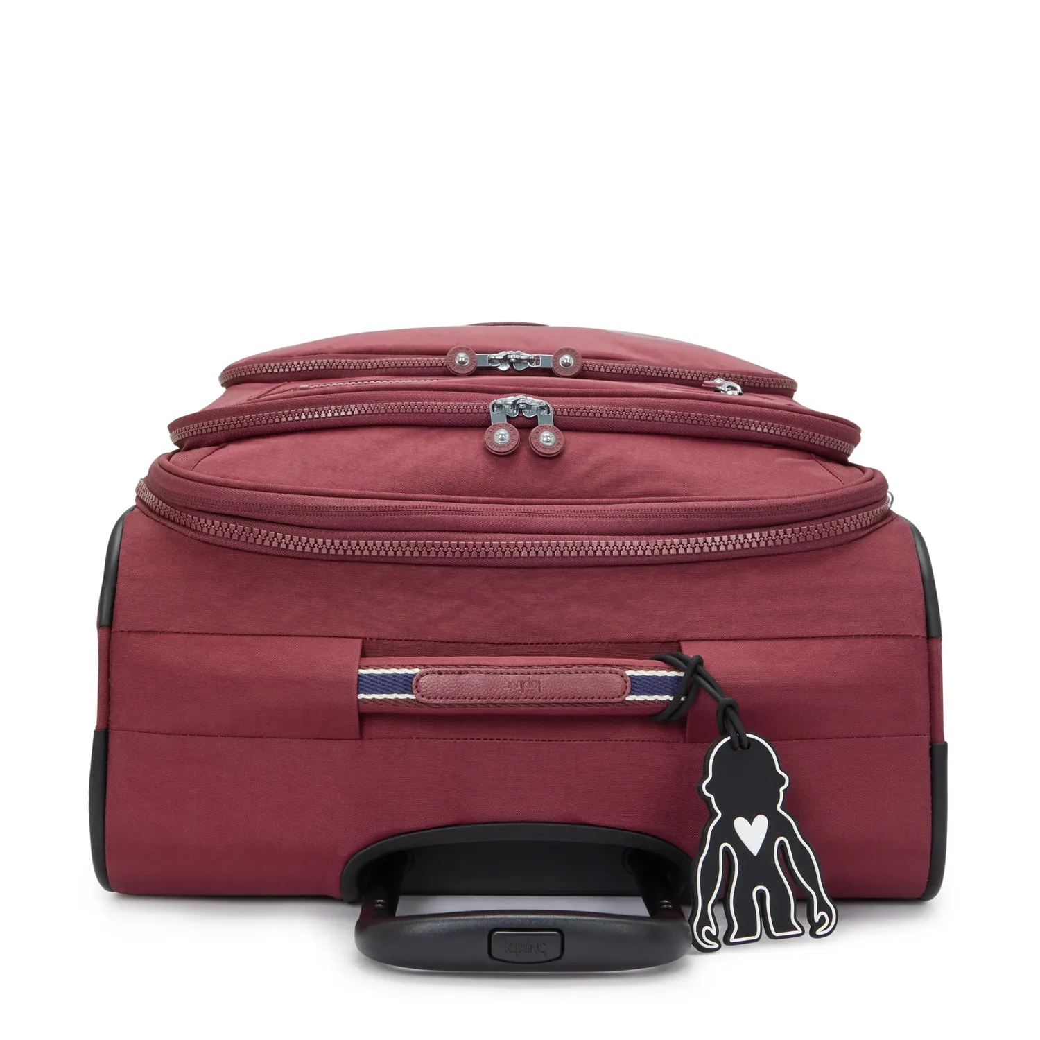 Kipling New Youri Spin M koffer Lounge Wine Medium wijnrood