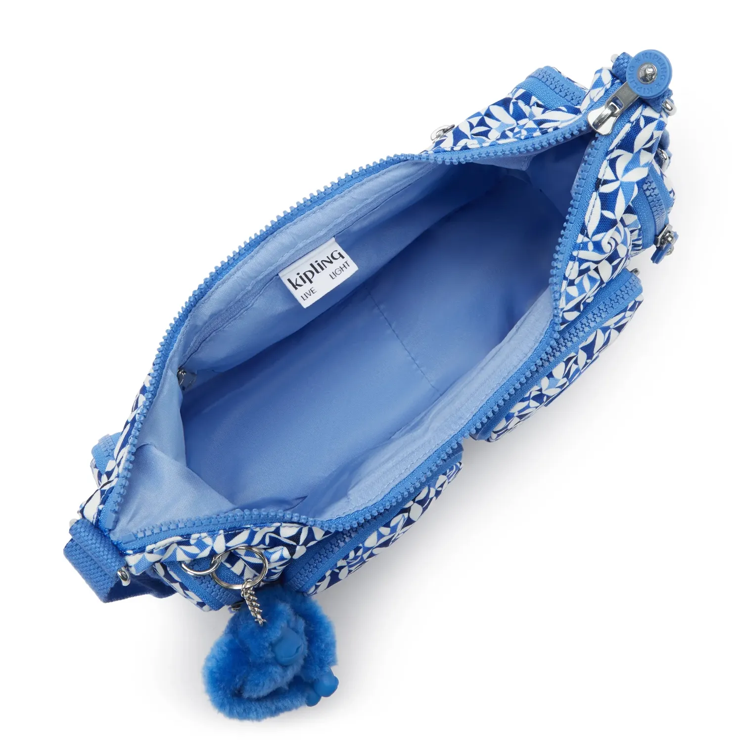 Kipling Rikka S crossbodytas Crazy Leaves klein