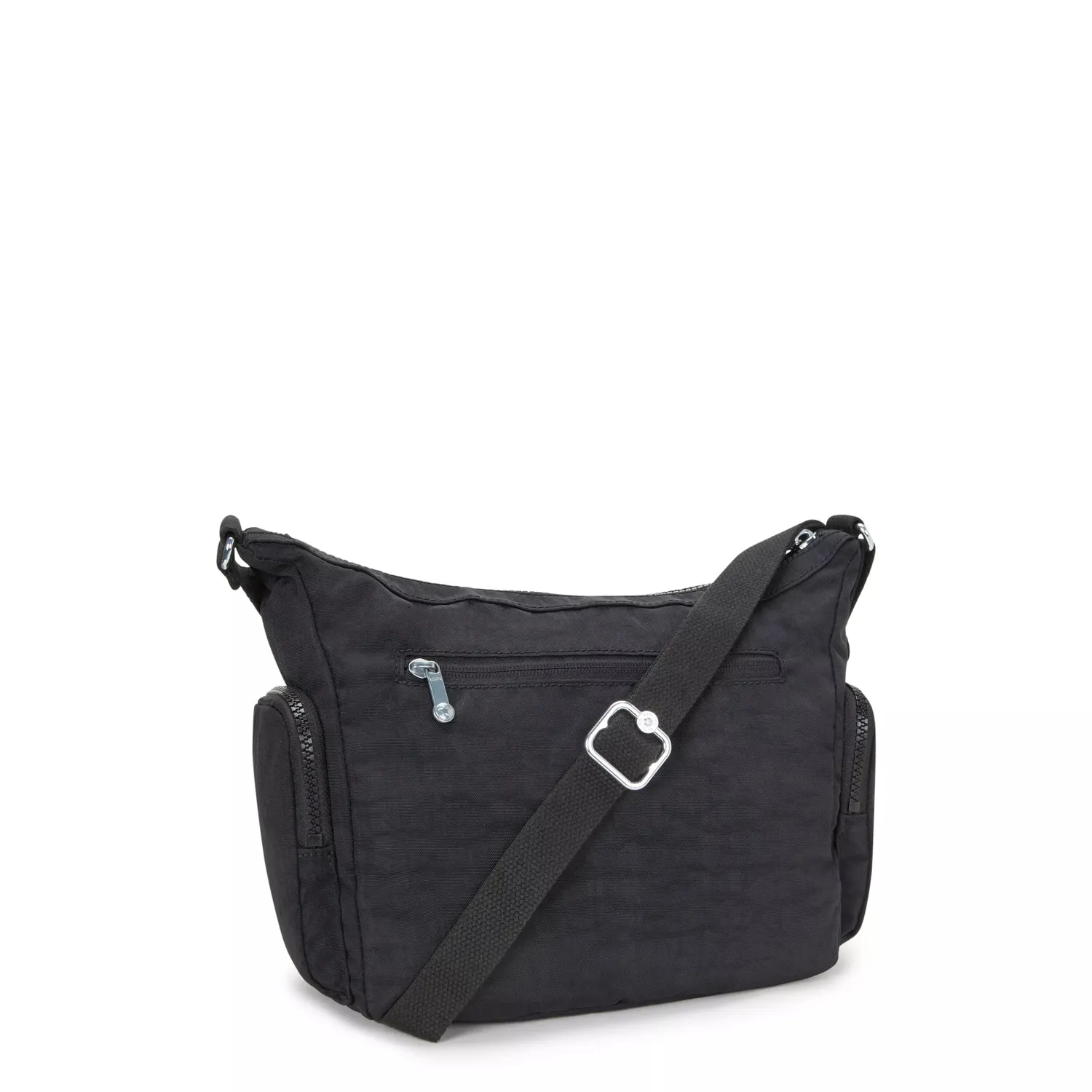 Kipling Gabb S crossbodytas Medium Black Noir met ritsvakken