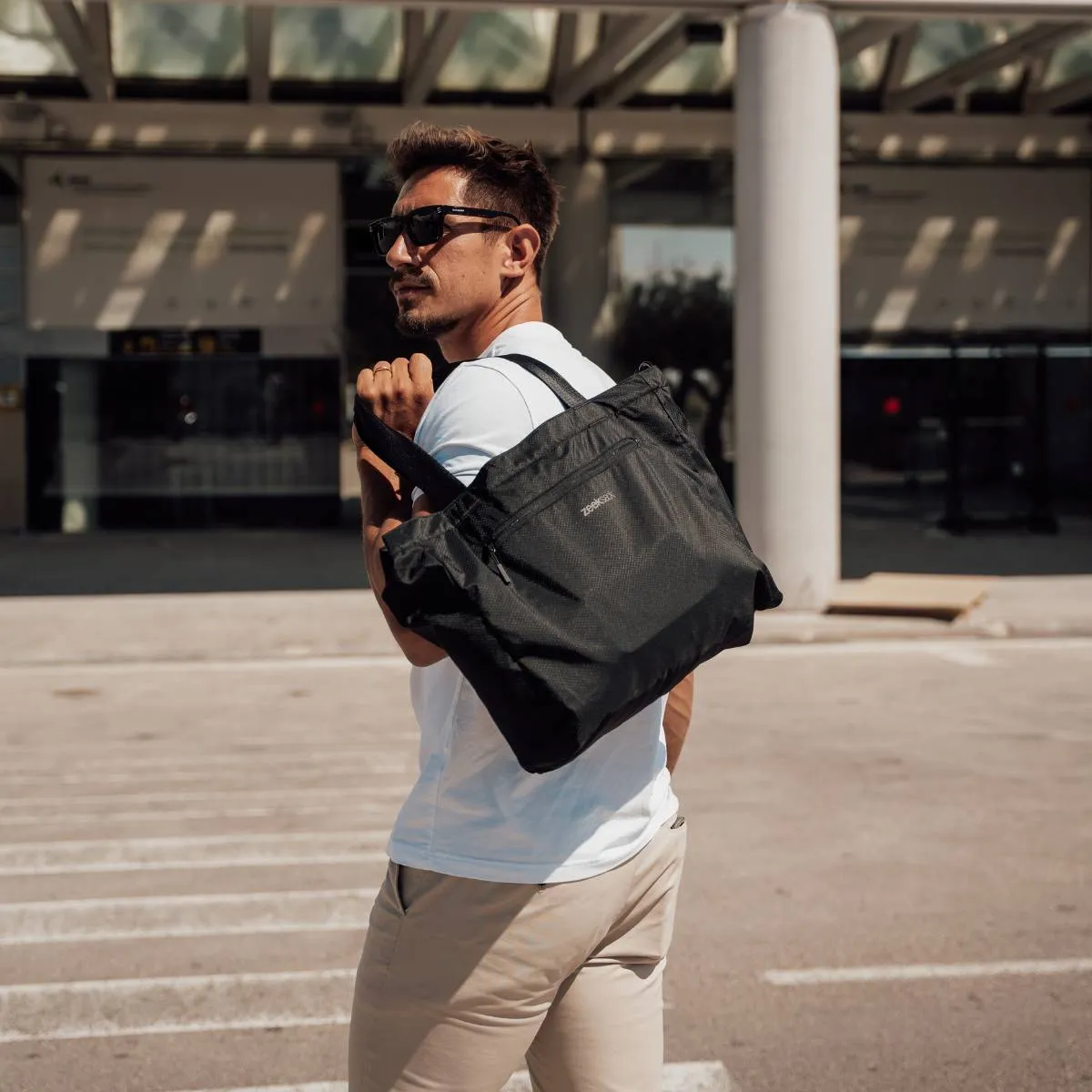 ZEEKSACK Packable Travel Tote reistas opvouwbaar 20L