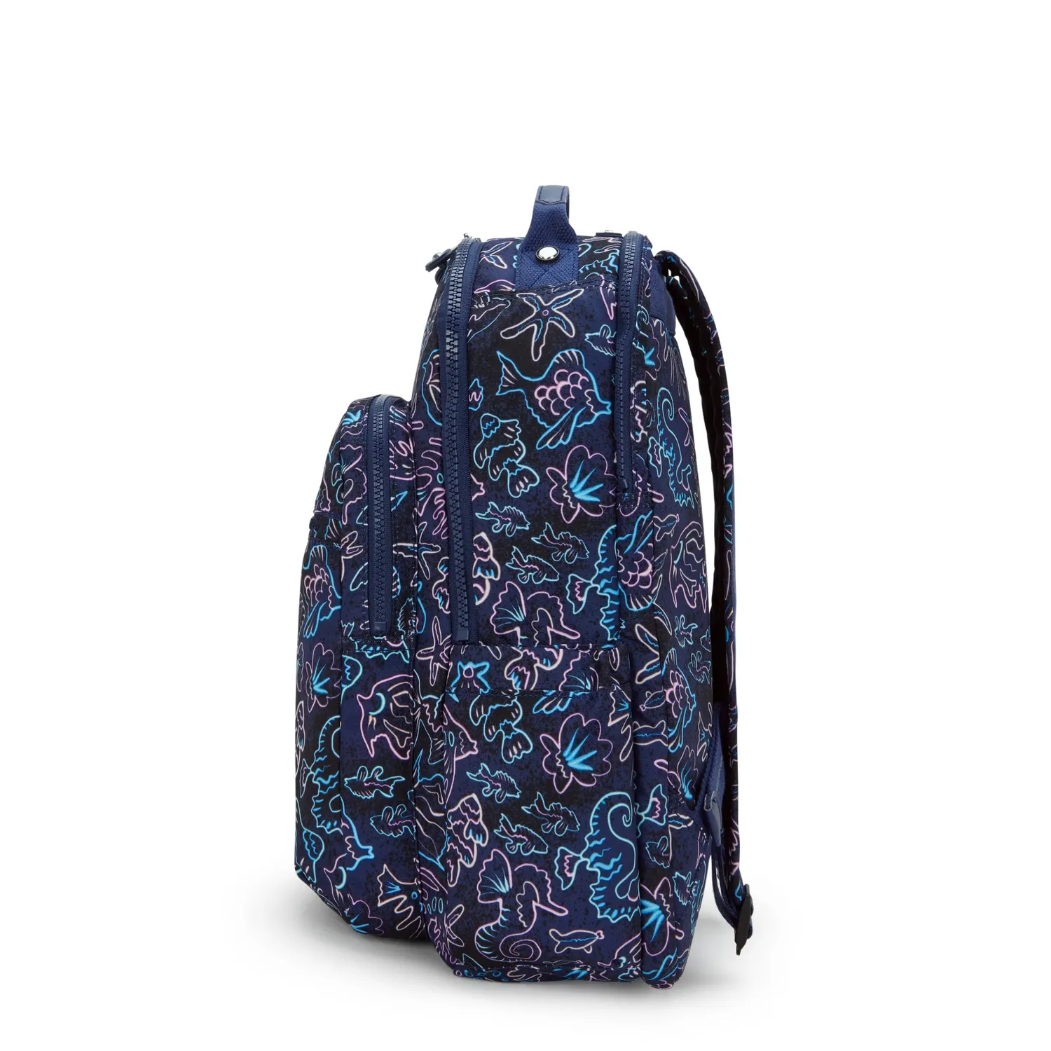 Kipling Seoul Lap rugzak Disco Fish 15 inch laptop